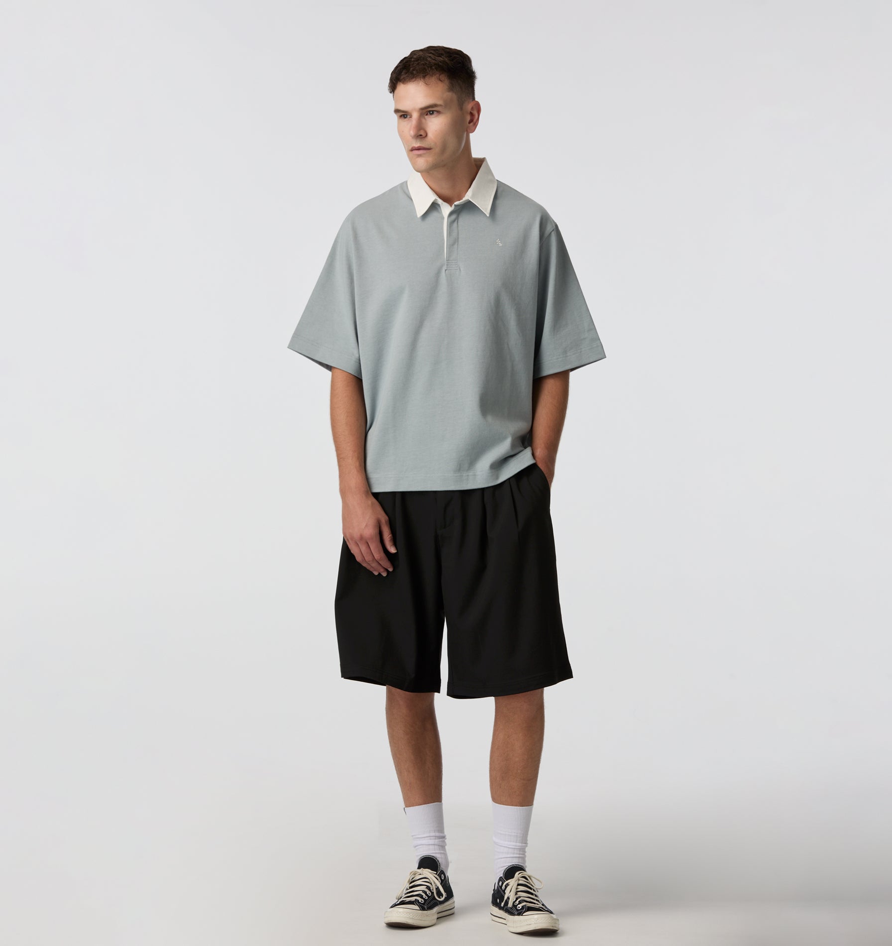Ardie SS Polo - Slate Grey