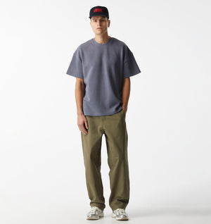 Herringbone Lewi Tee - Fog Blue