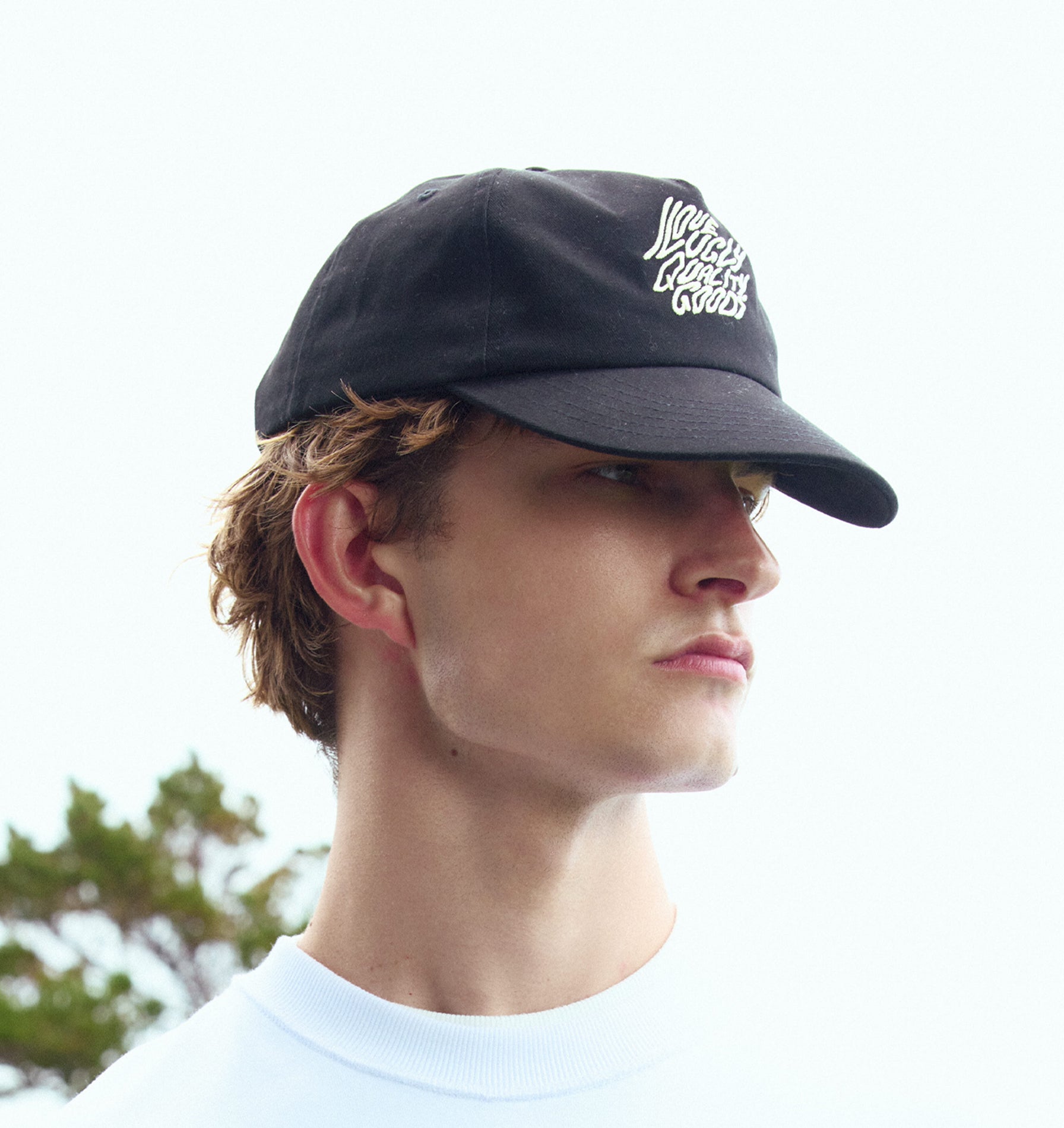 Quality Goods Beau Cap - Black/Off White