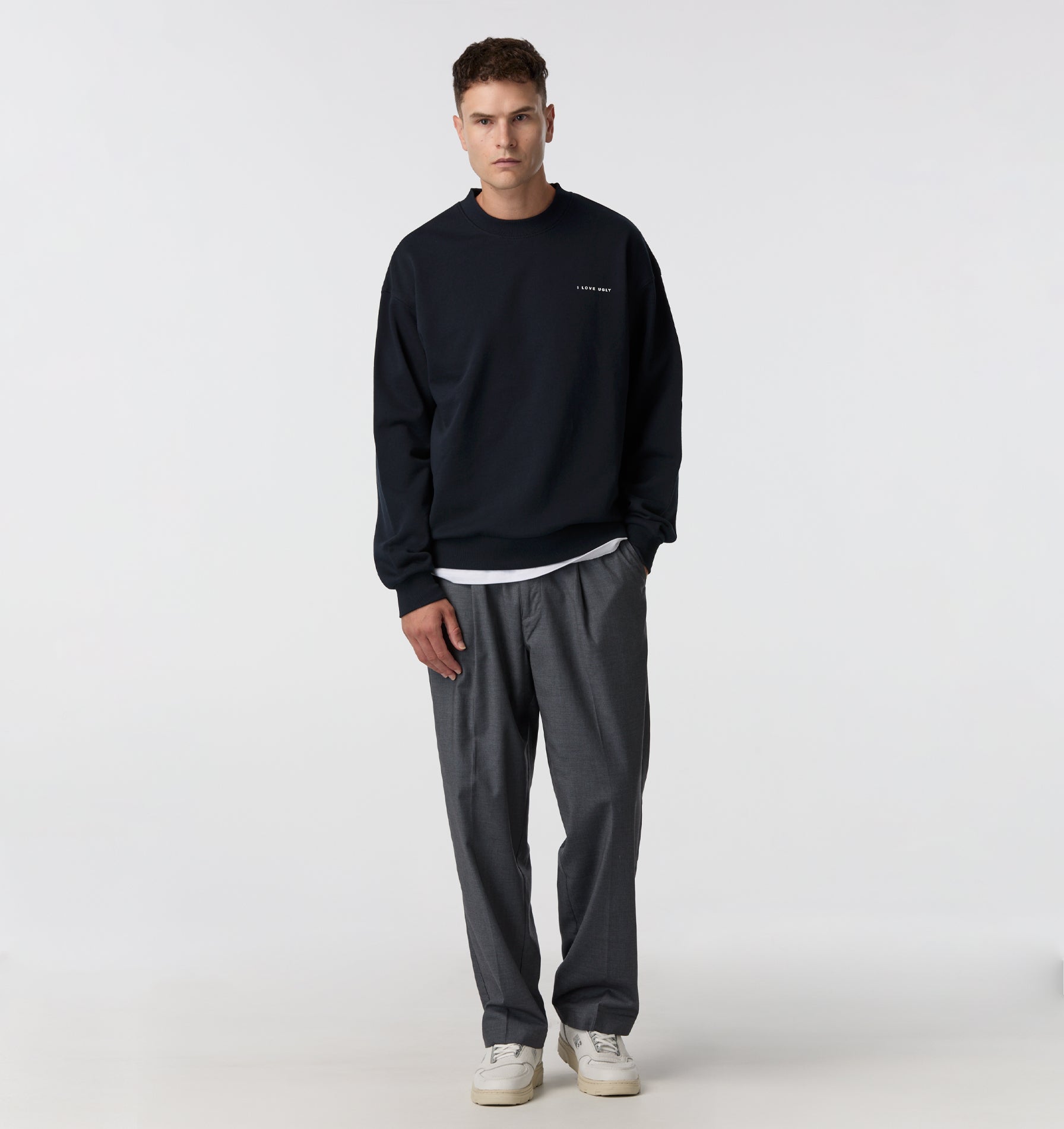 Oversized Crew - Midnight Navy