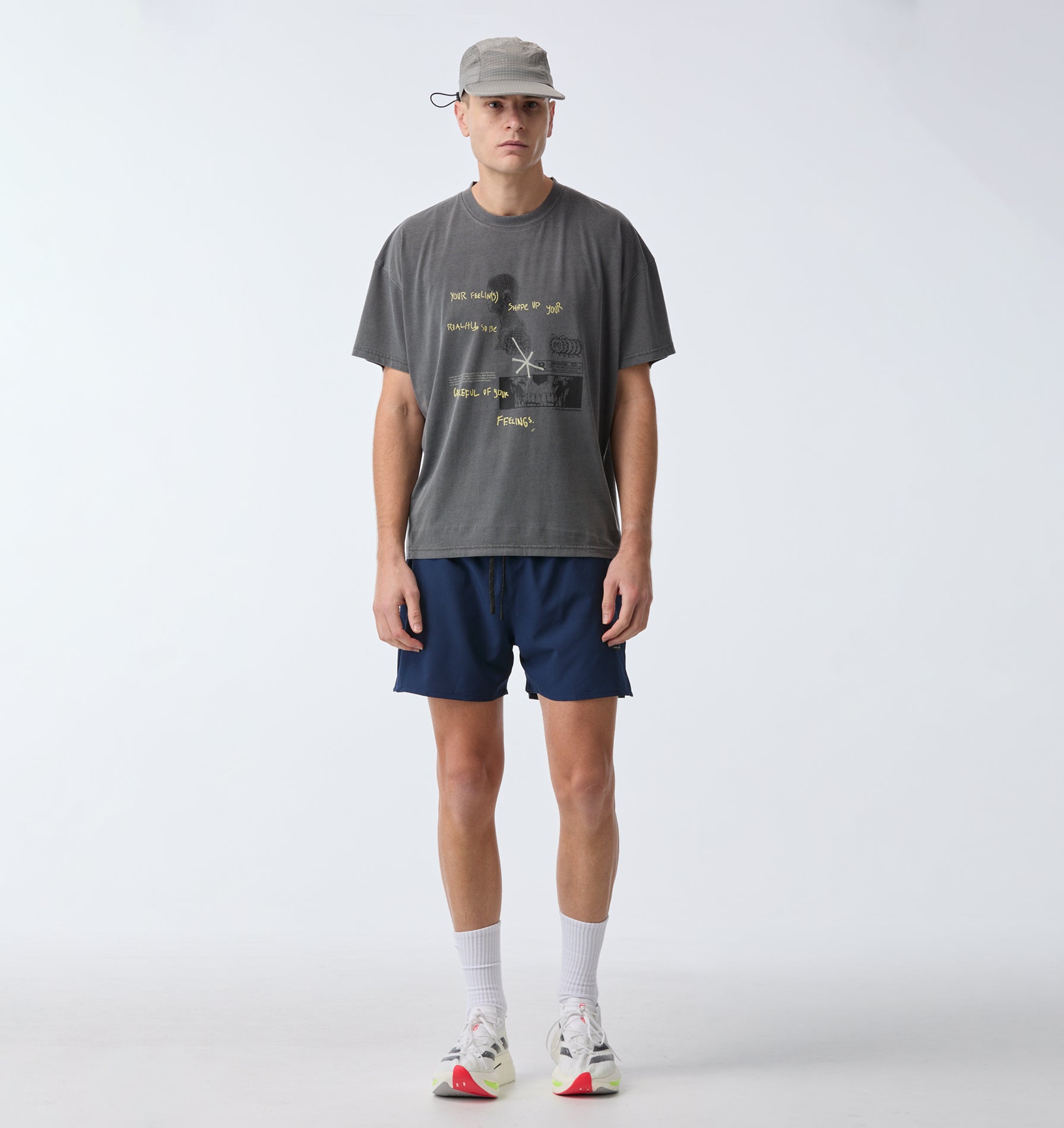 Performance 4.5 Inch Run Short - Navy