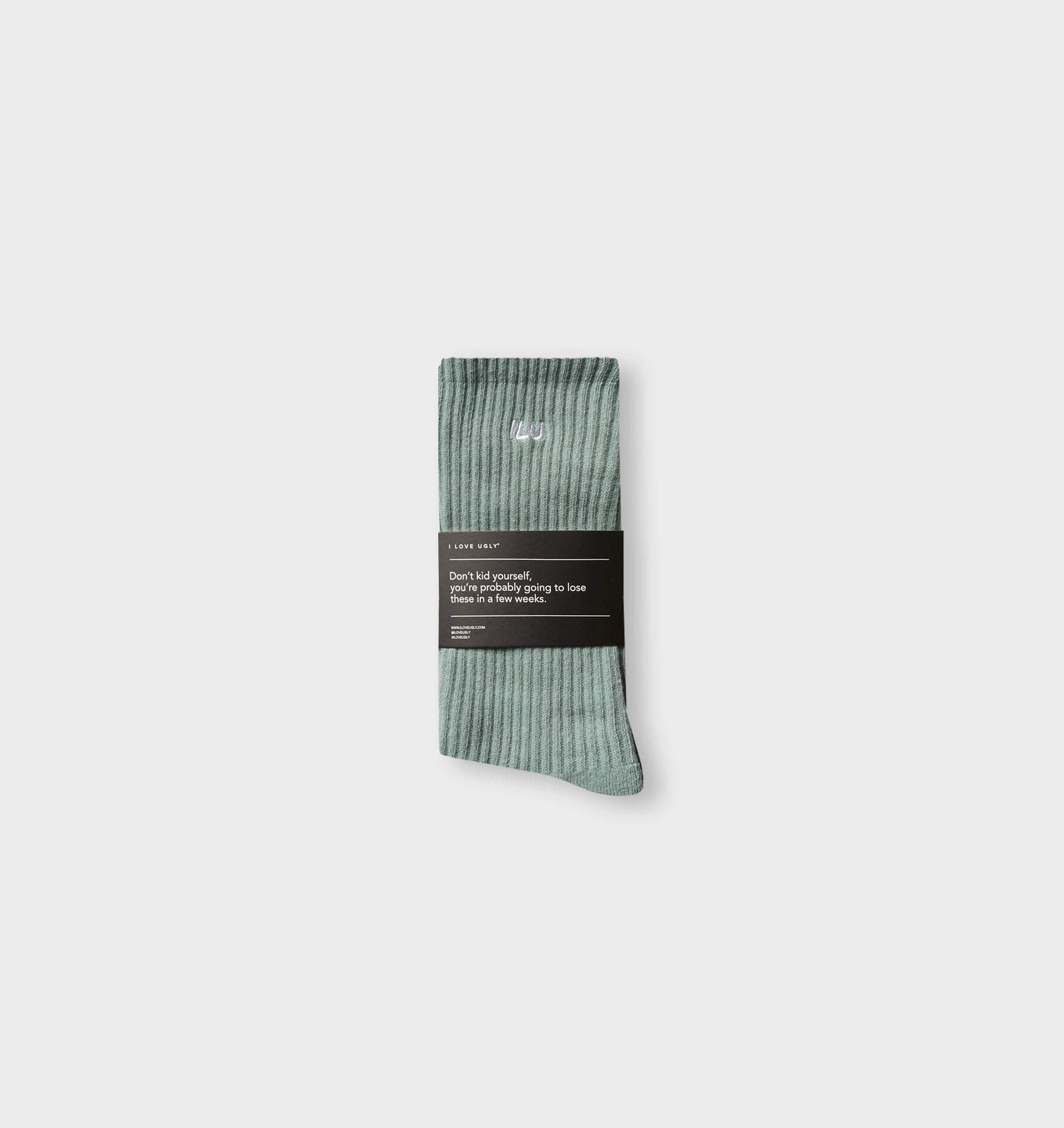 Basic Sock - Oil Blue