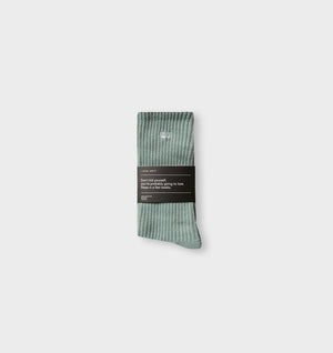 Basic Sock - Oil Blue
