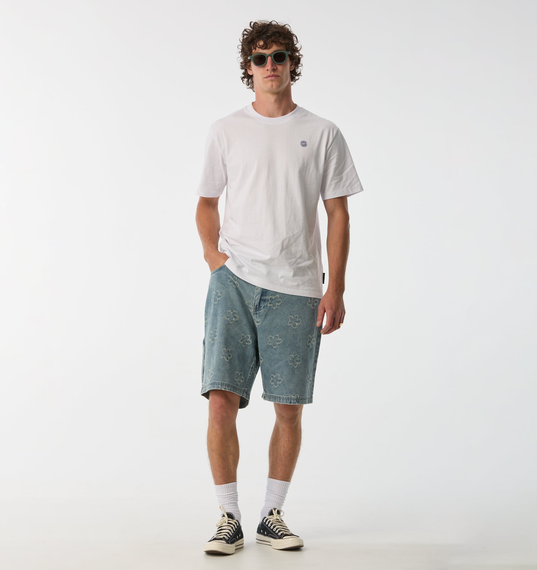 Globe Uniform Tee - White