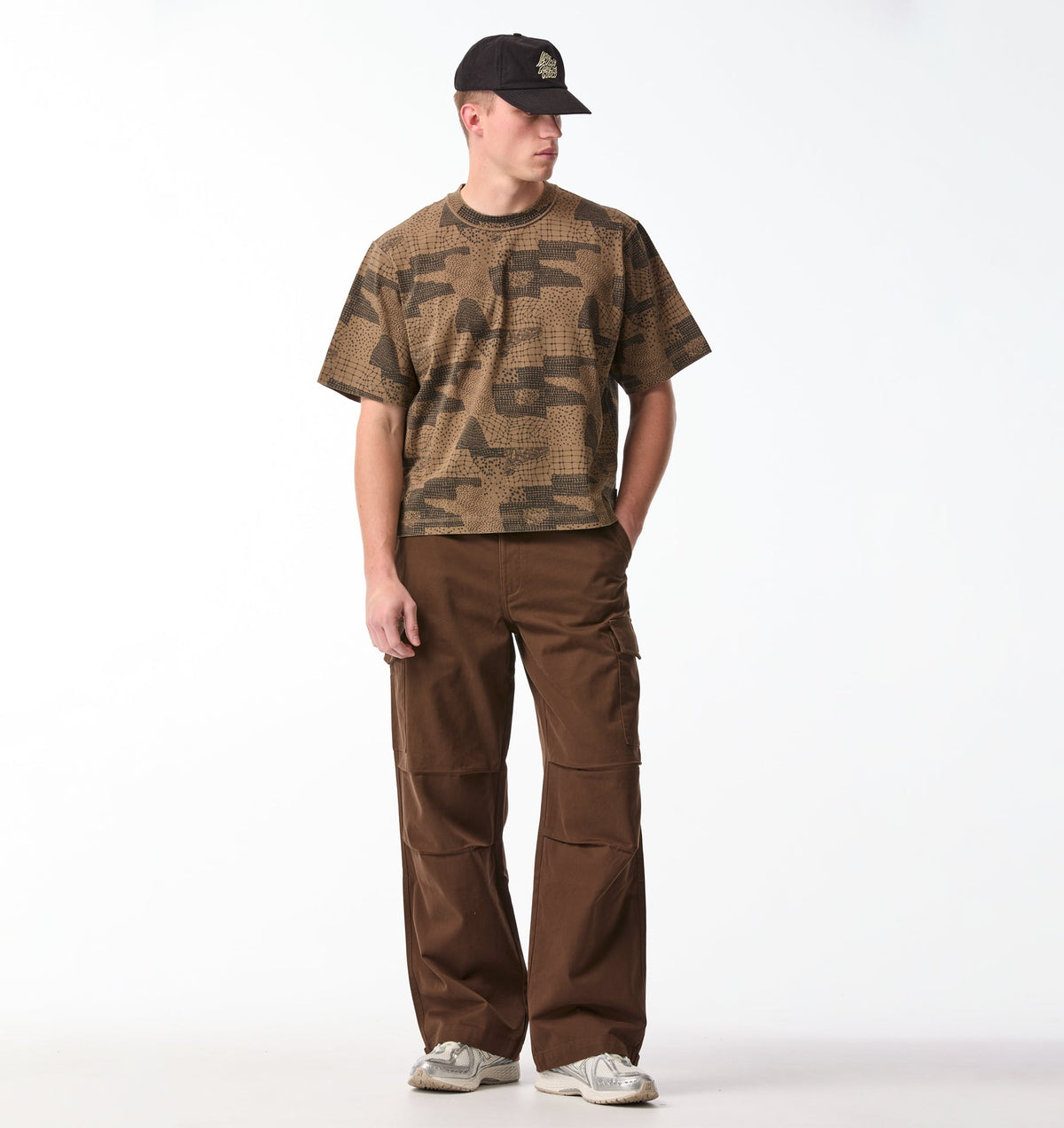 Crop Box Tee - Gridlands