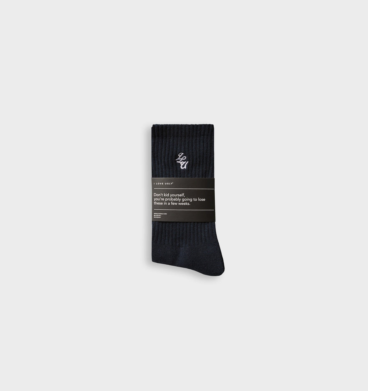 Basic Crew Sock - Midnight Navy