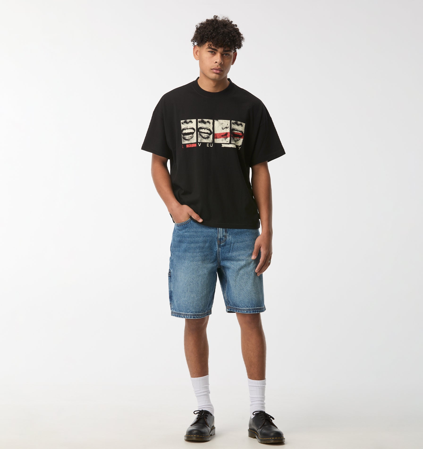 Clean Carpenter Short - Washed Indigo