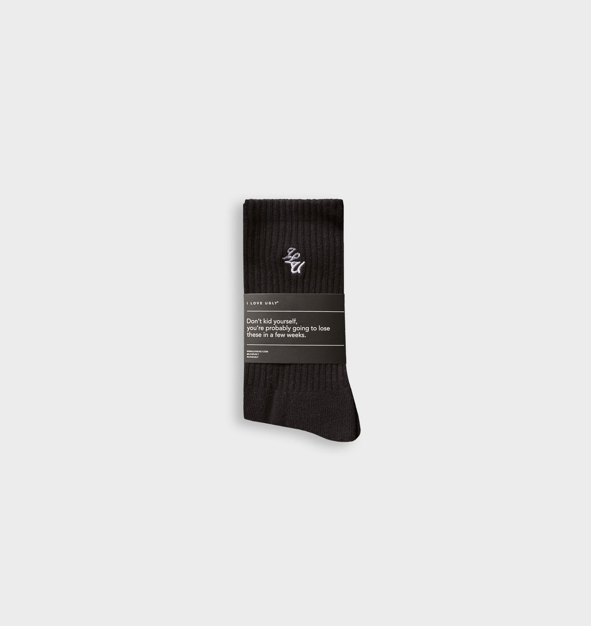 Basic Crew Sock - Black