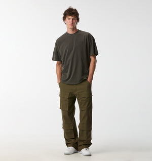 Box Tee - Washed Black