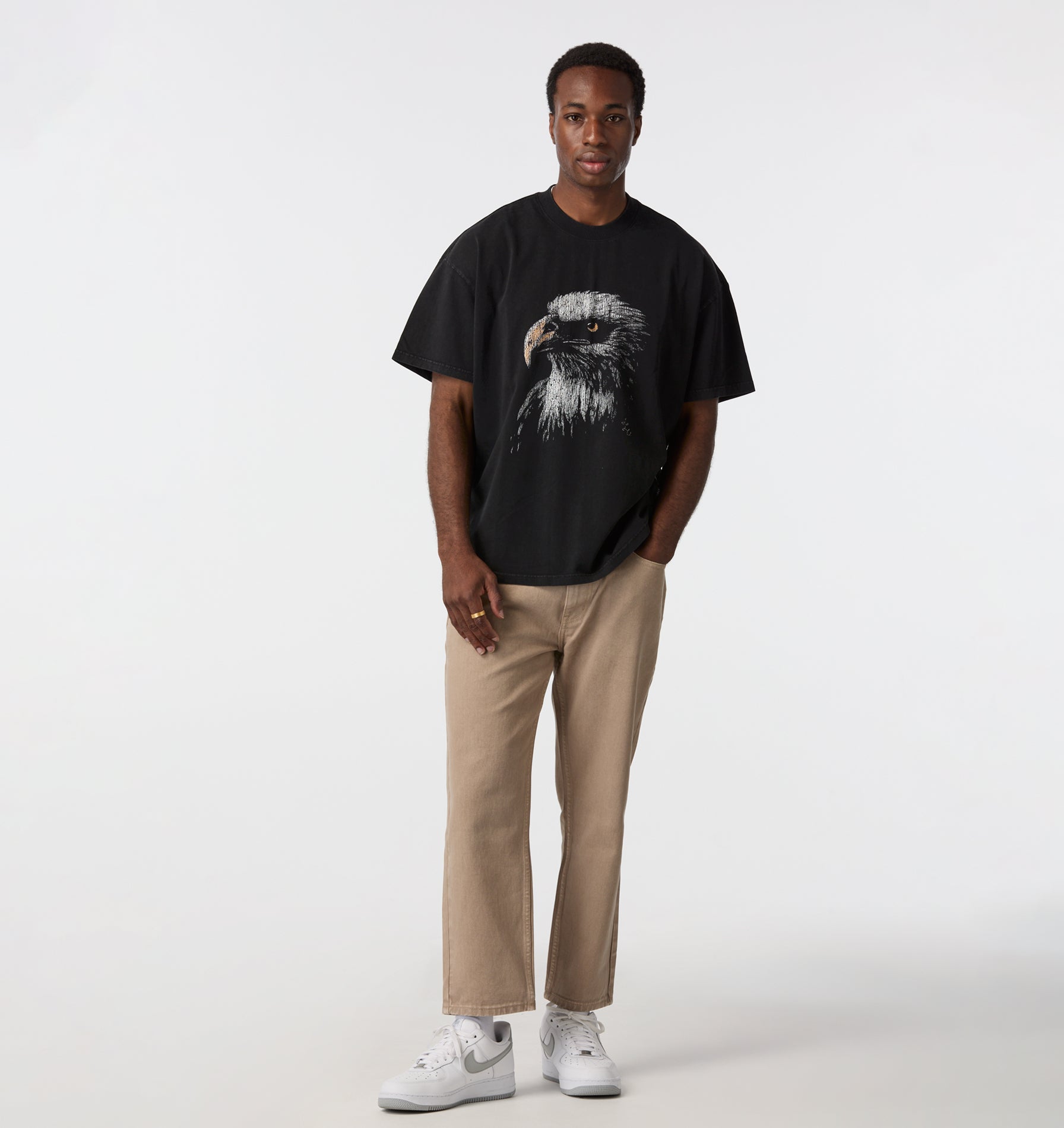 Cropped 90s Denim - Vintage Sand