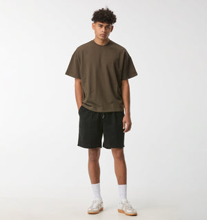 Heavy Lewi Tee - Burnt Olive