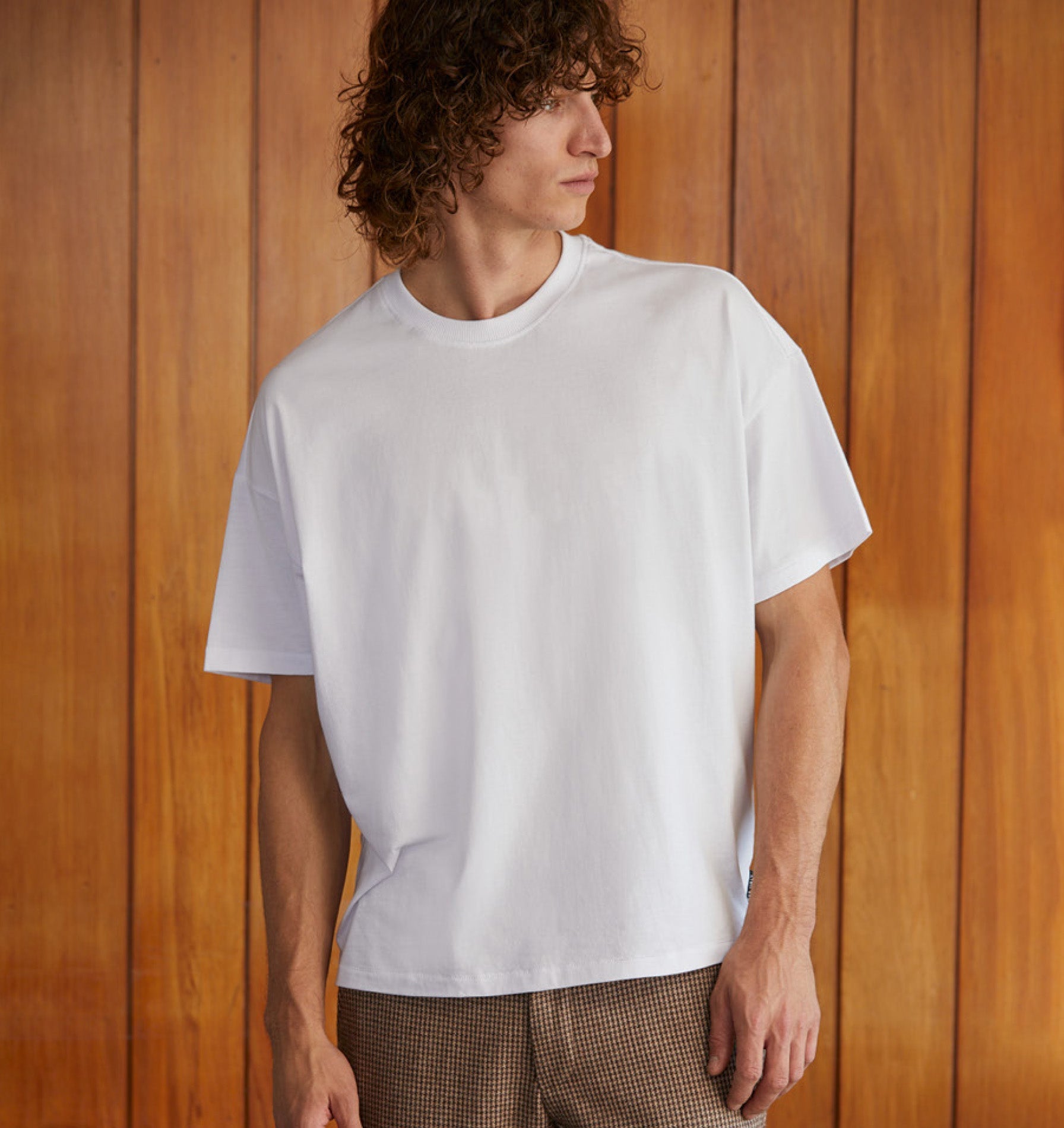 Lewi Crop Tee - White