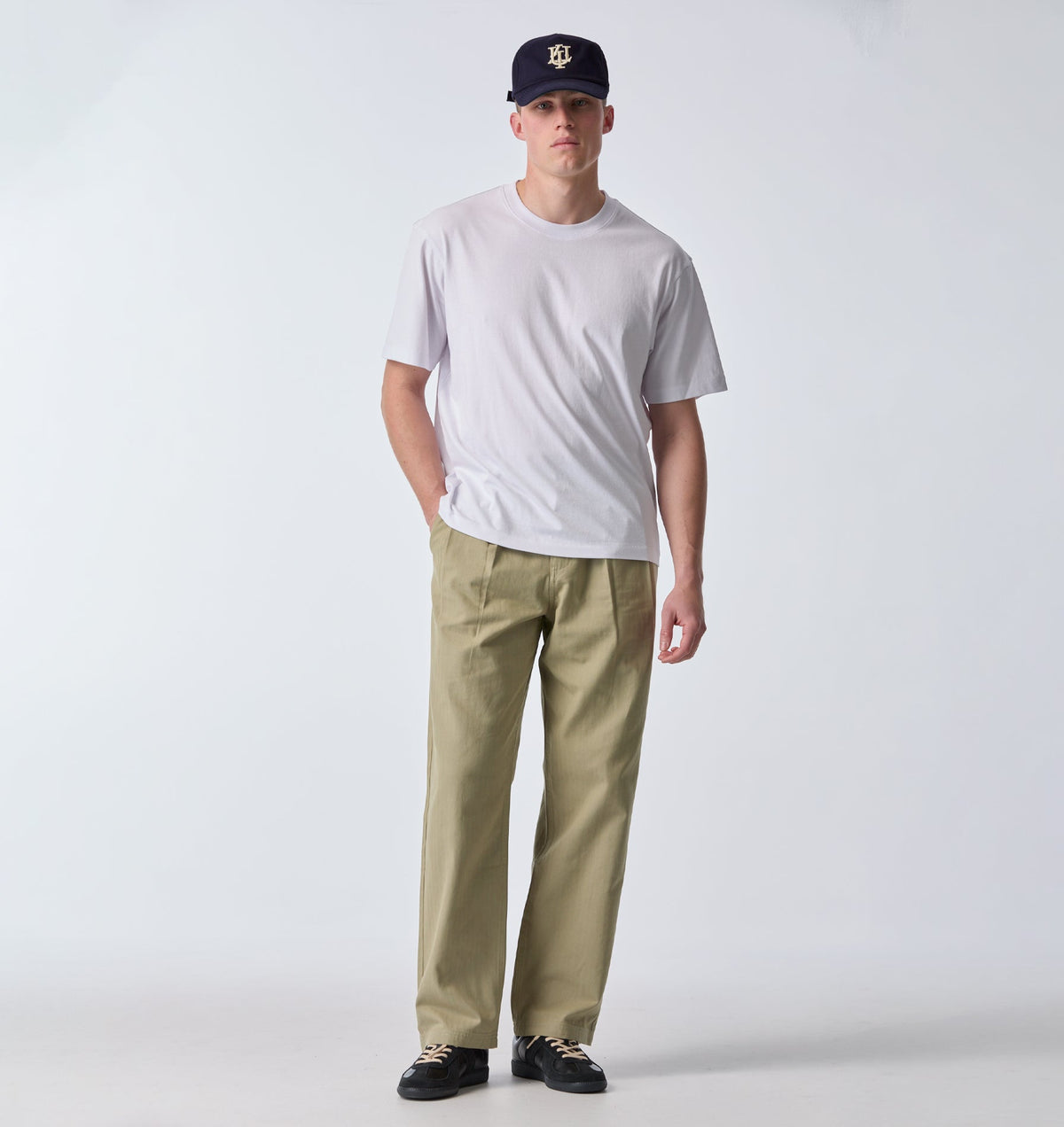 Twin Pleat Pant - Dune
