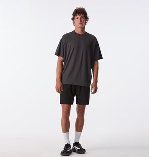Active Box Tee - Charcoal