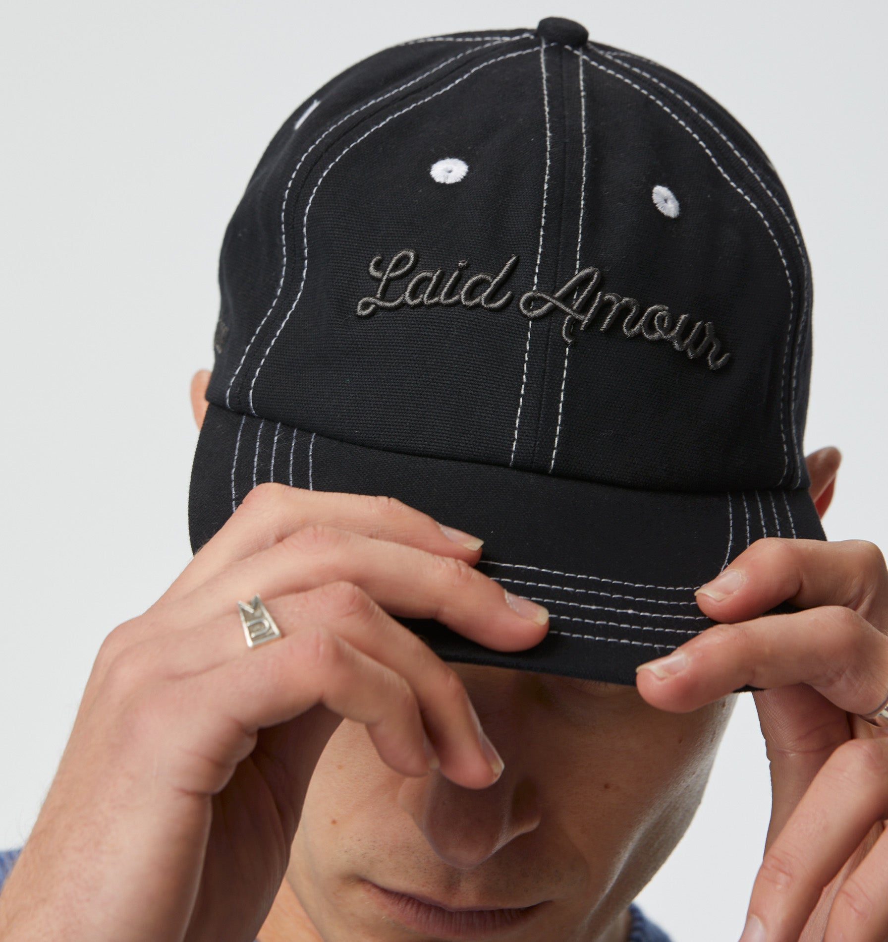 Finlay Cap - Contrast Black