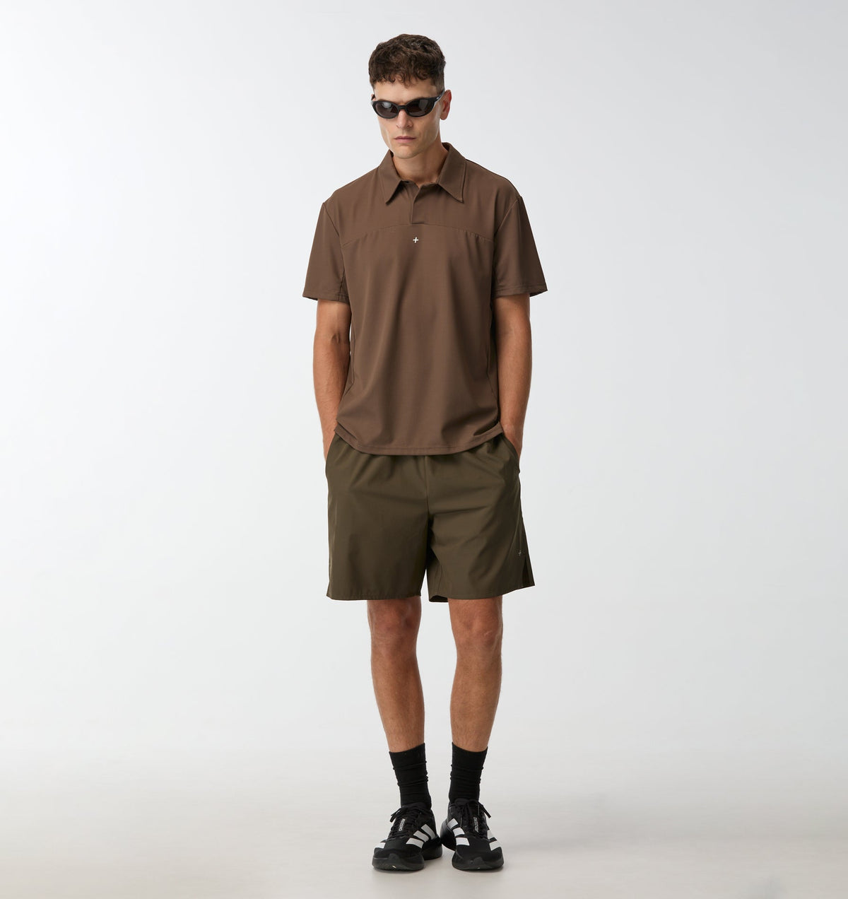 Active SS Polo Shirt - Nutmeg