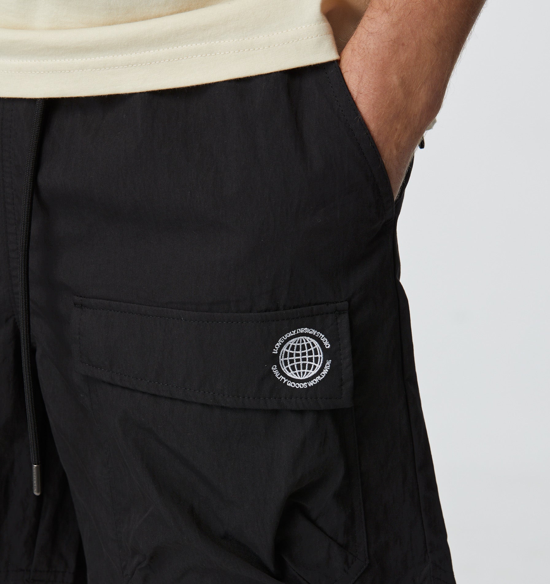 Elliot Nylon Short - Black