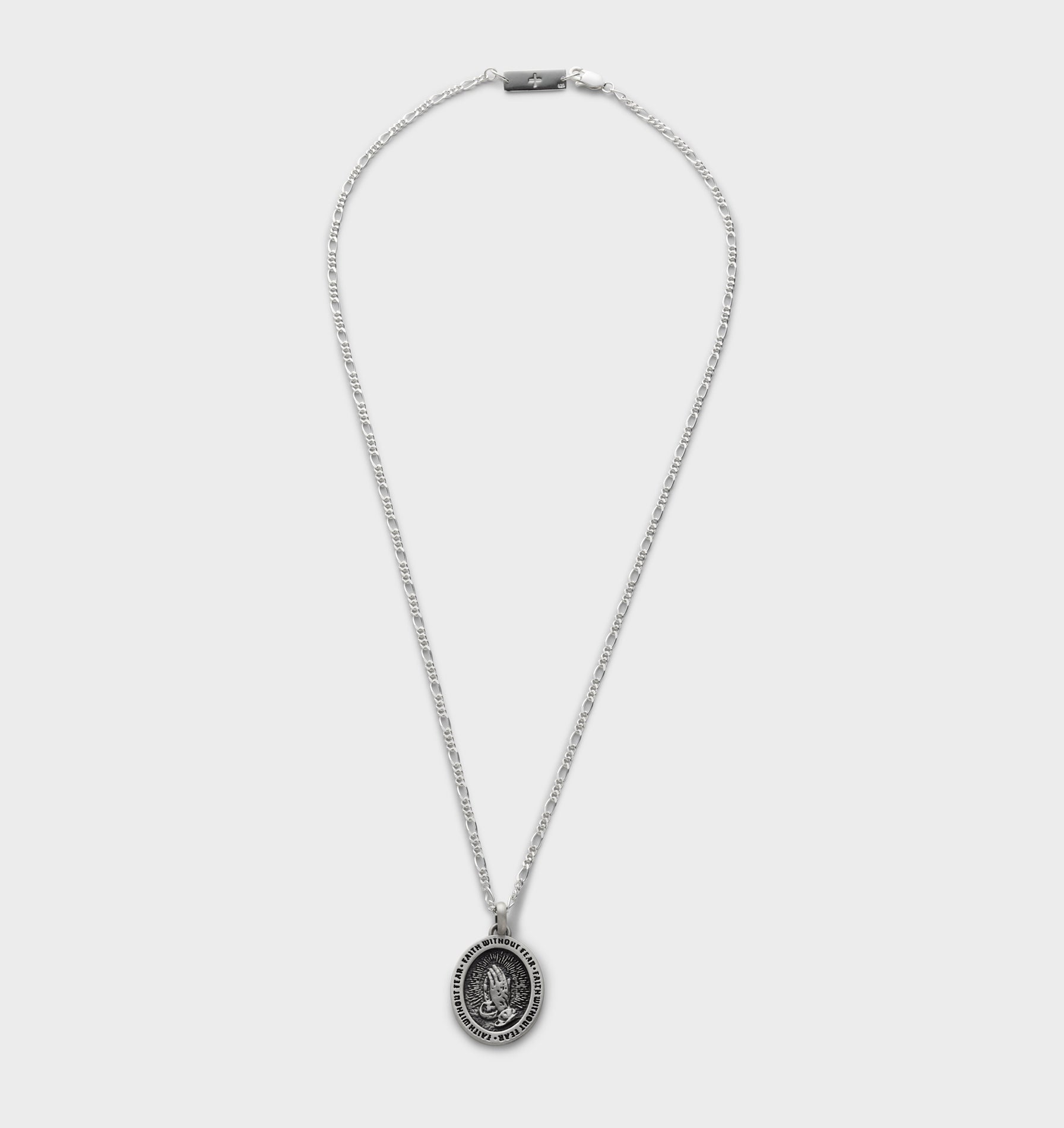Faith Without Fear Pendant - Silver