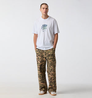 Wilted Flowers Uniform Tee - White