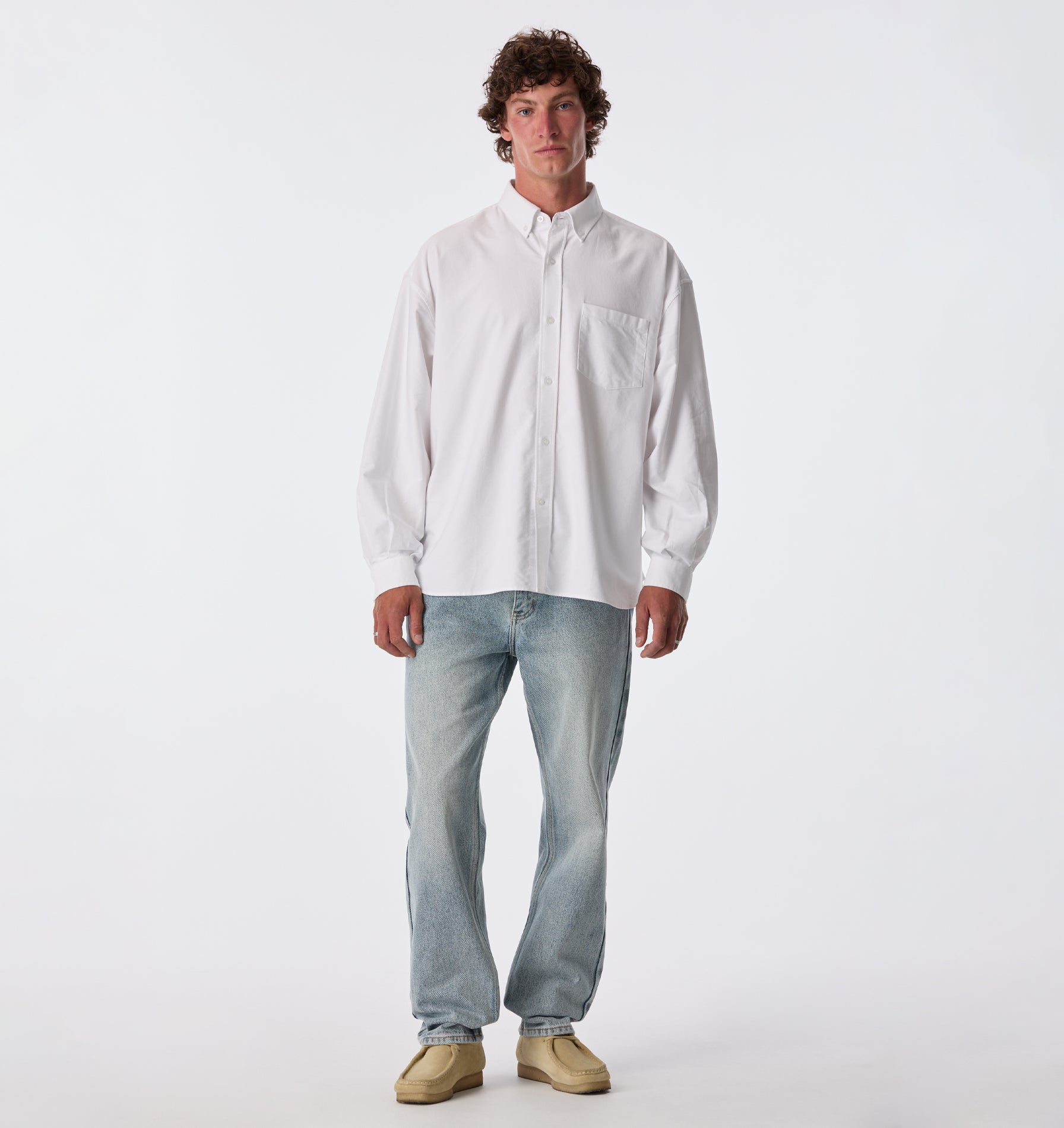 Kingston Oversized Shirt - White
