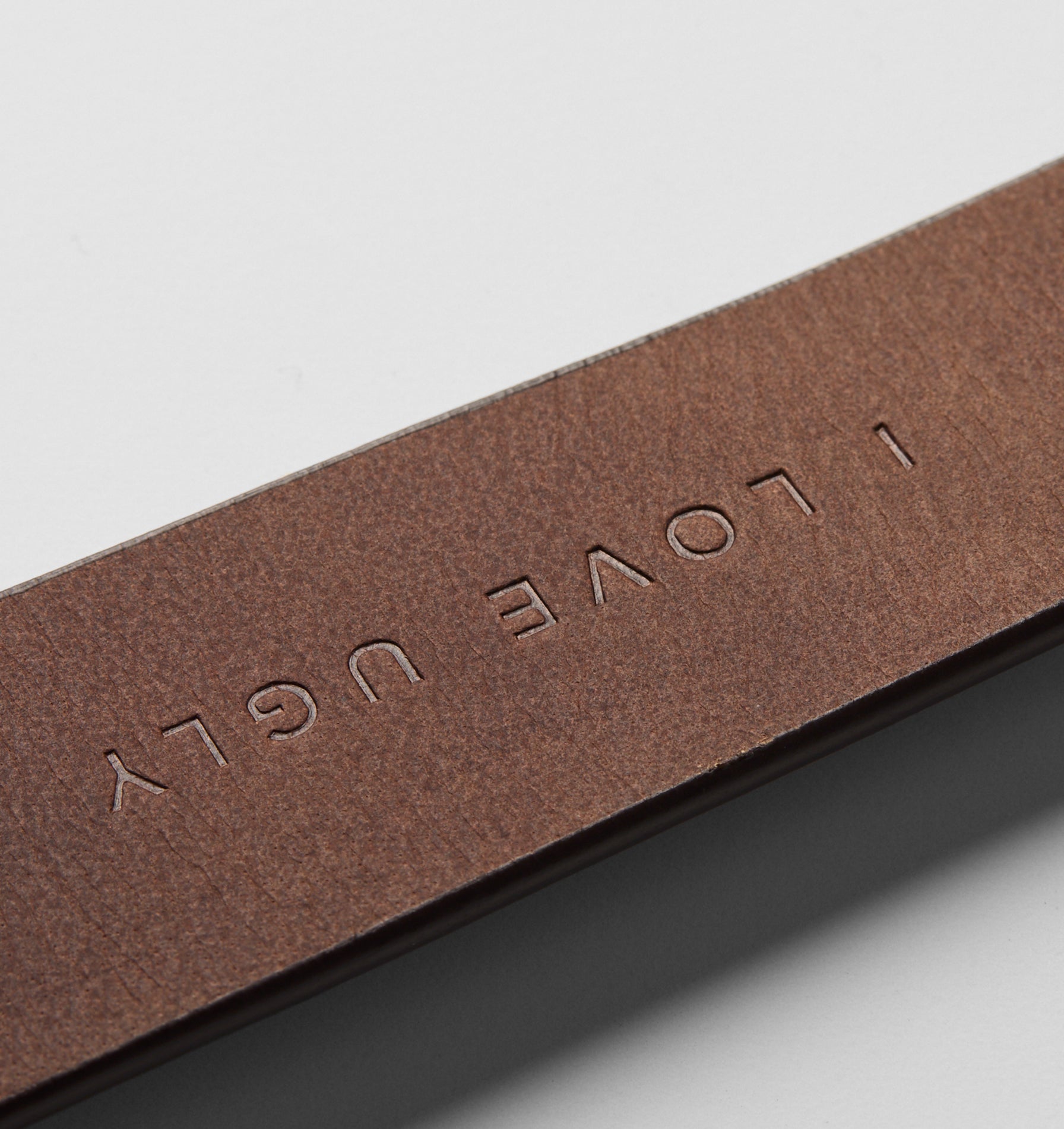 Wallace Leather Belt 2.0 - Dark Brown