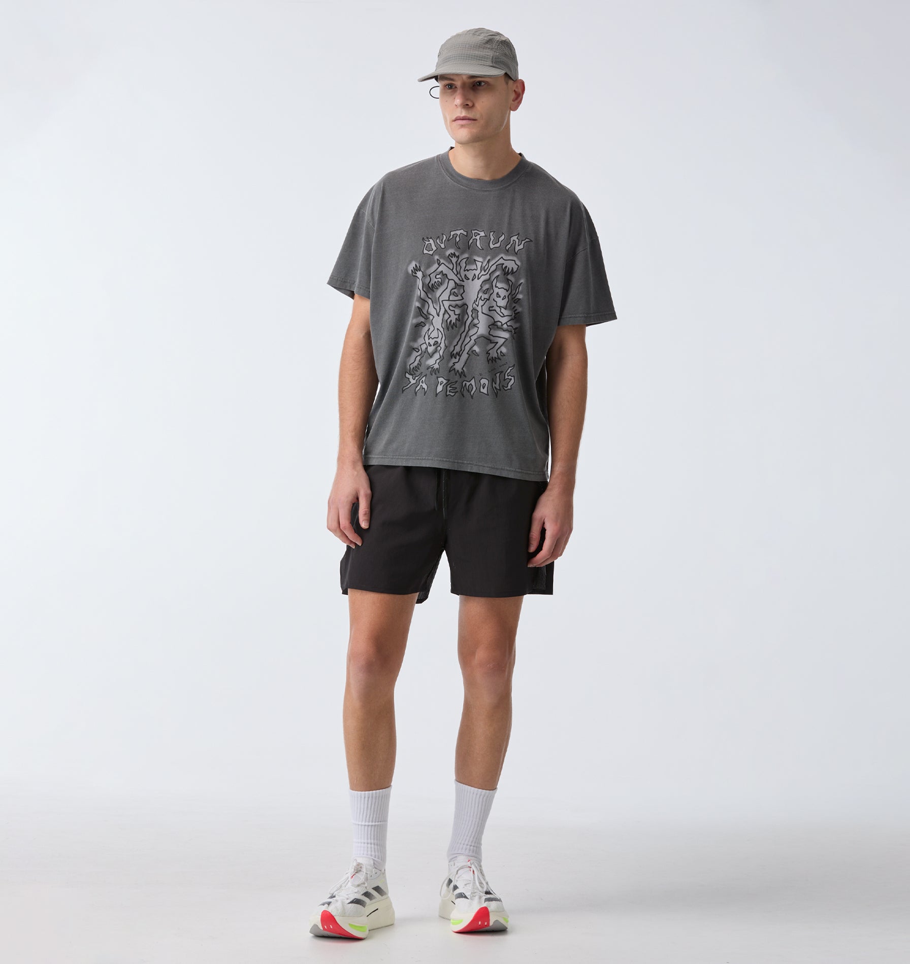 Performance 4.5 Inch Run Short - Black