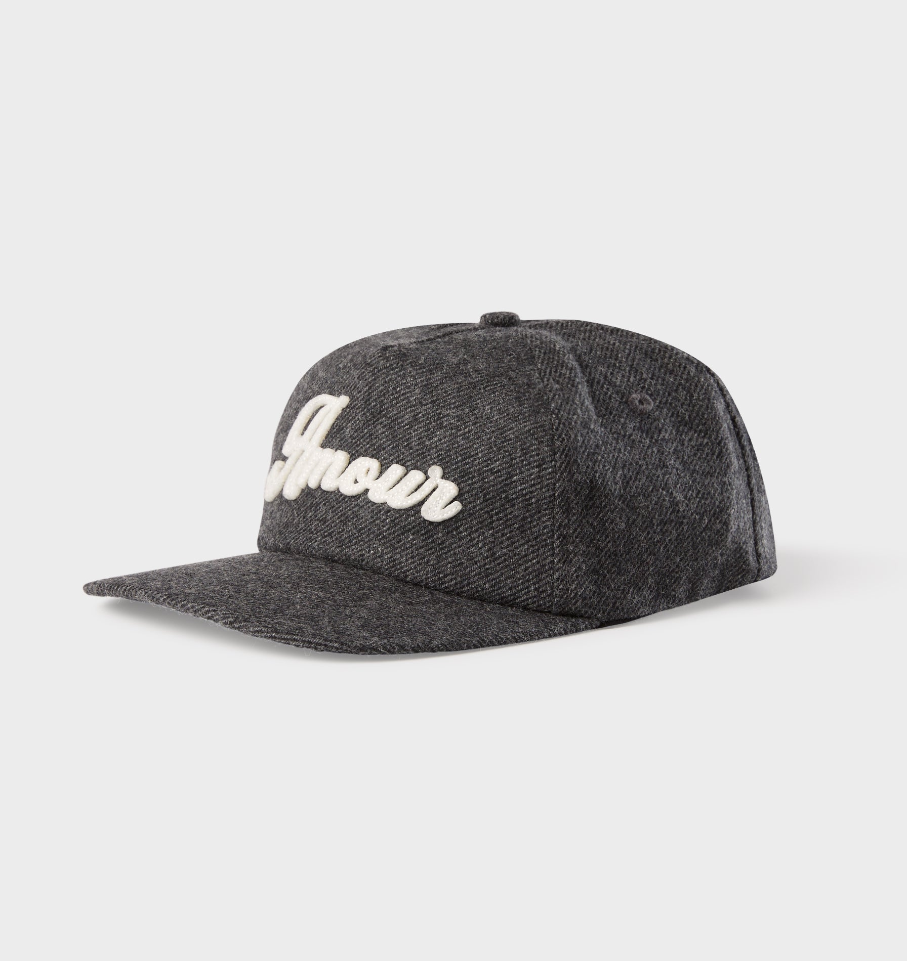 Amour Ryder Cap - Charcoal Wool