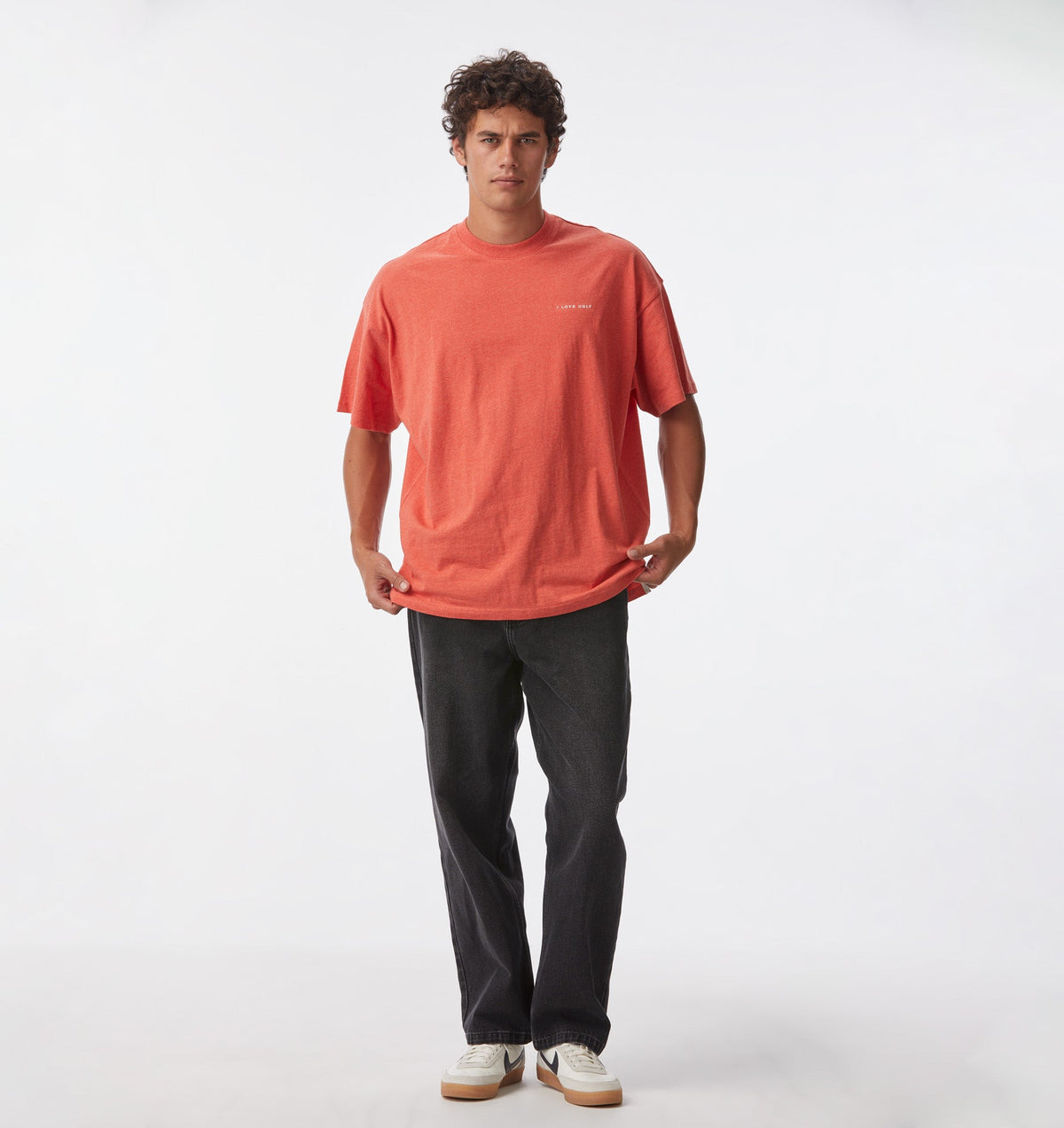 Box Tee - Crimson