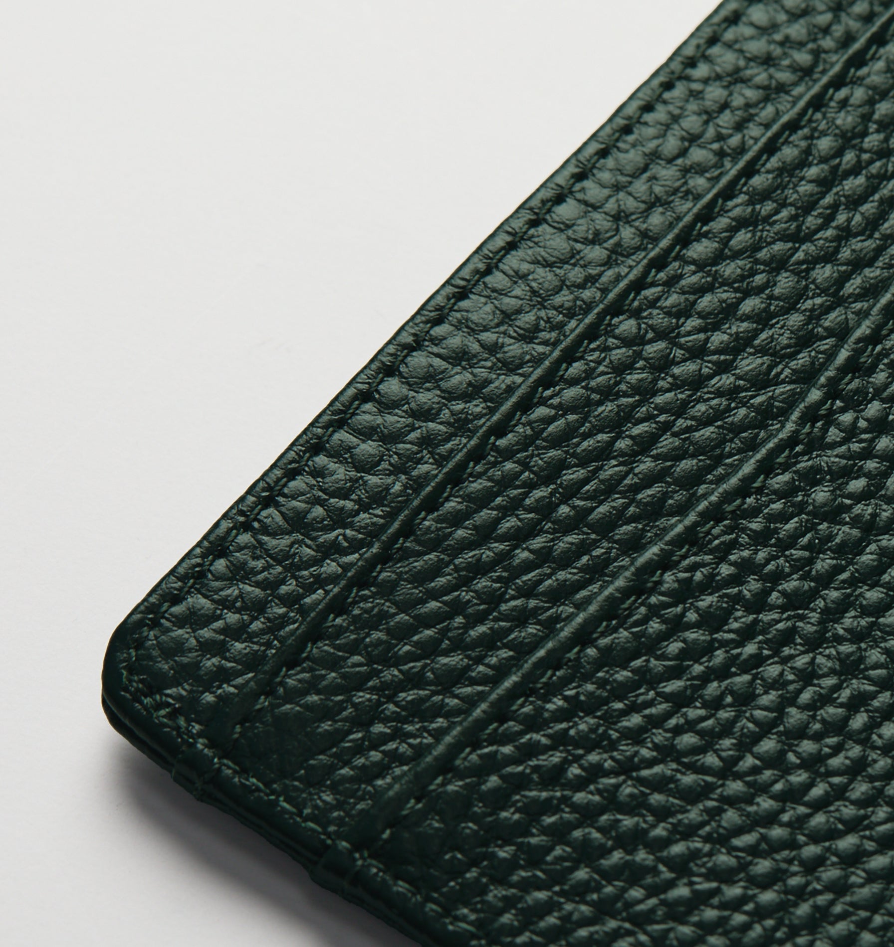 Kingsley Leather Card holder - Green