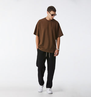 Neoprene Heavy Box Tee - Mocha