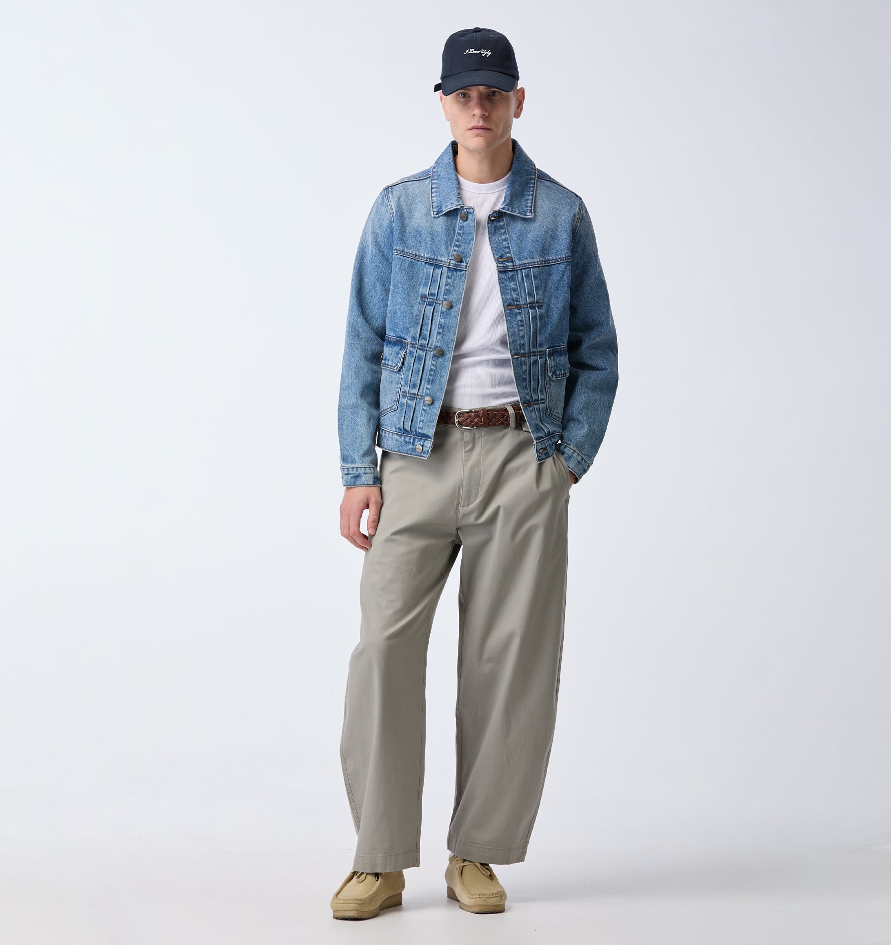 Field Denim Jacket - Washed Vintage Blue