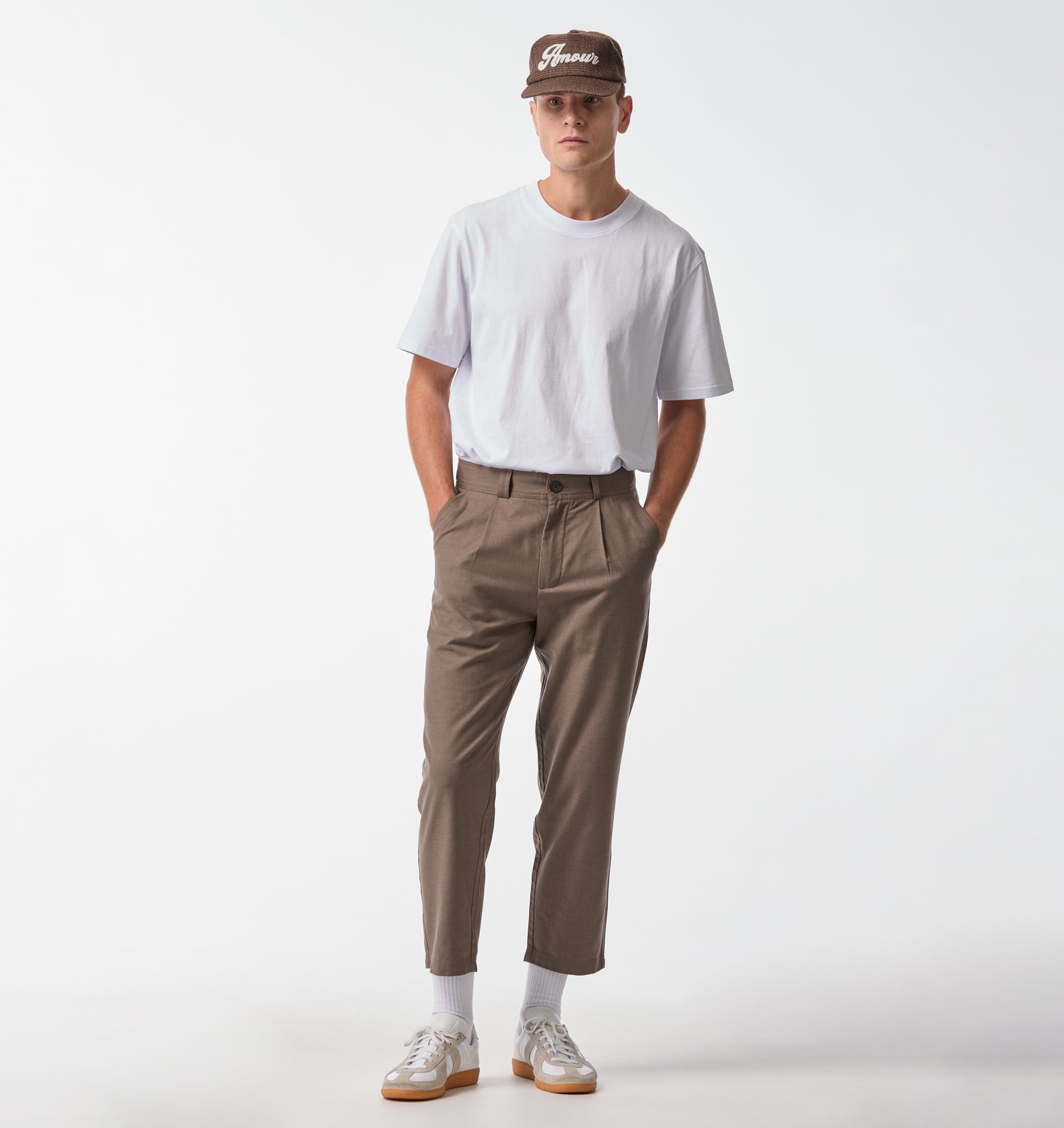 Kobe Dress Pant - Mushroom