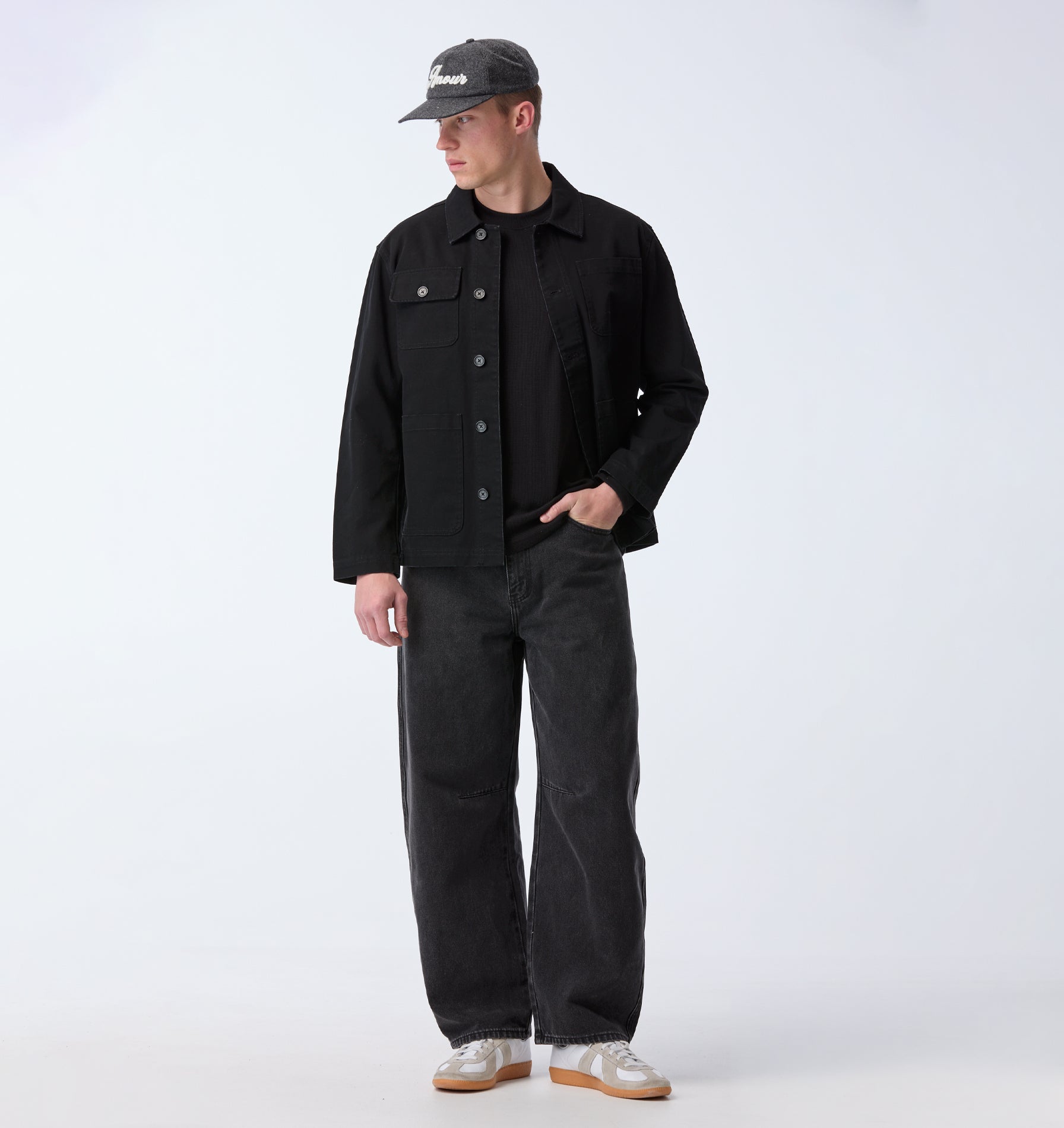 Chore Jacket - Faded Black