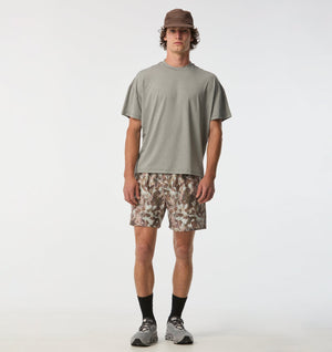 Active Crop Tee - Grey Marl