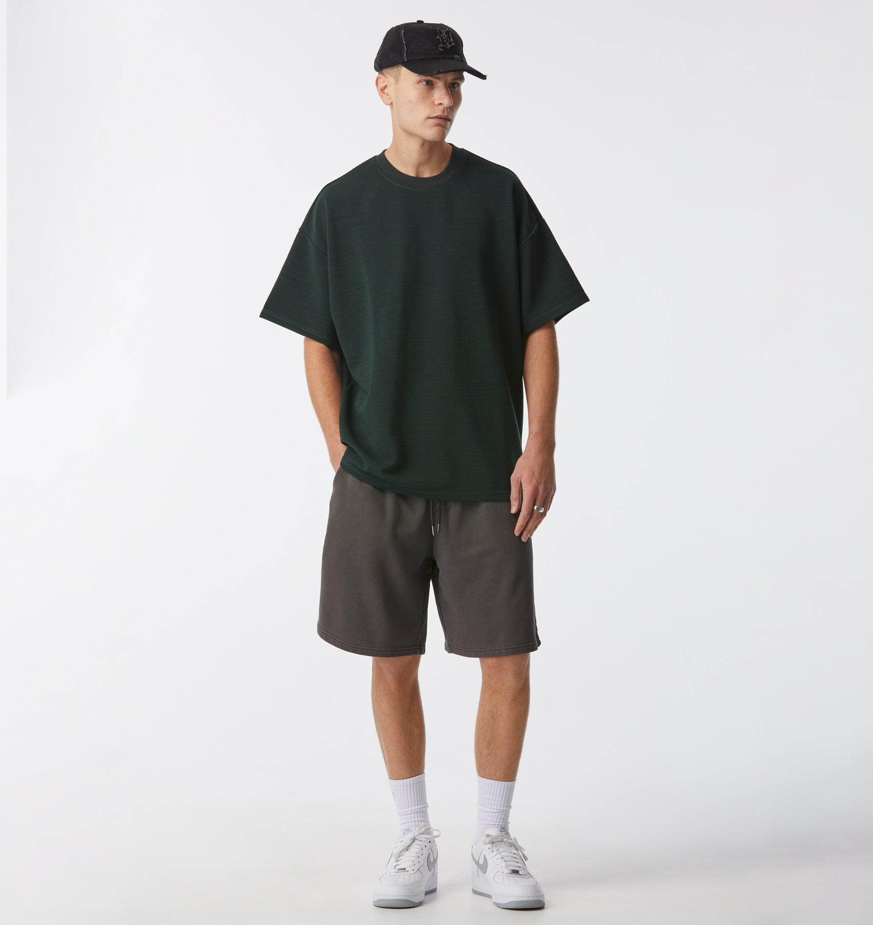 Archer Trackie Short - Washed Black