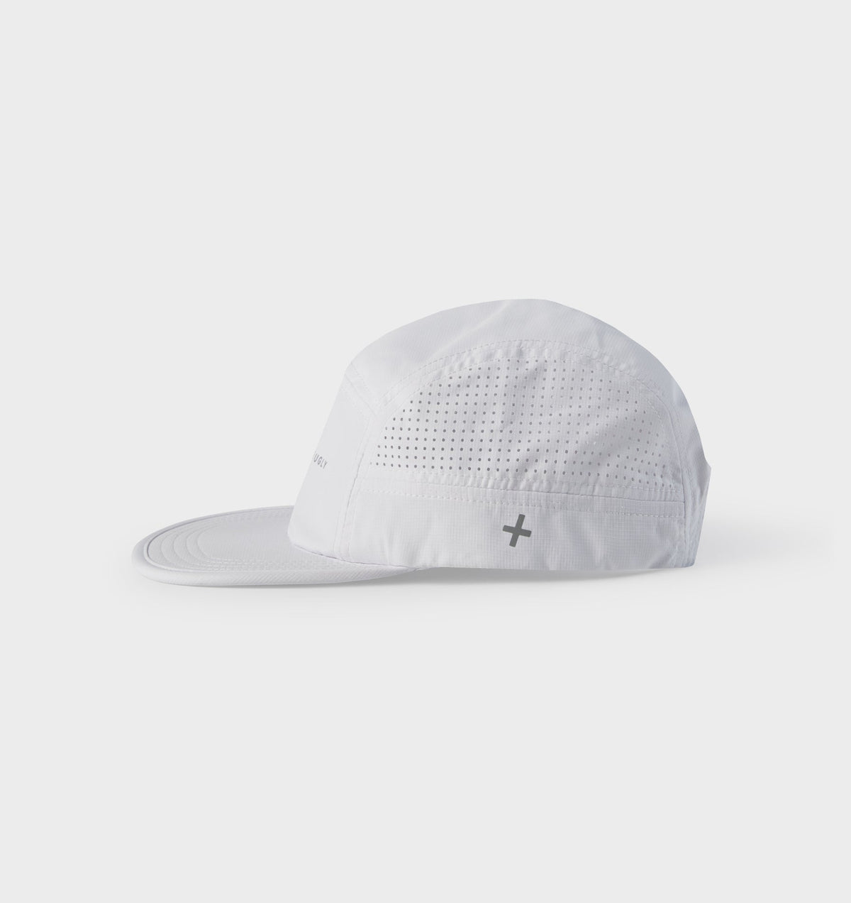 Active 5 Panel Cap - White