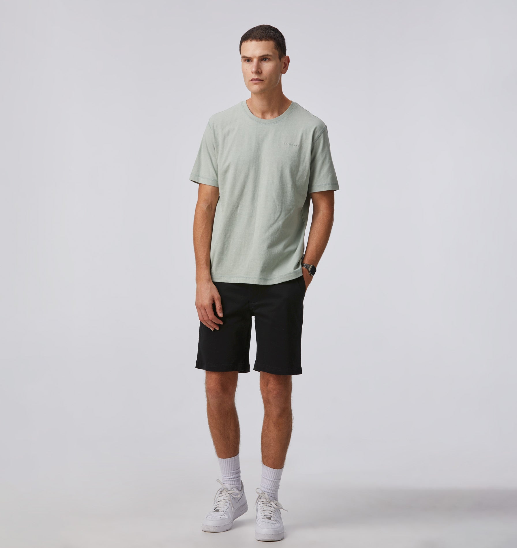 Jeremy Slim Tee - Sea Foam