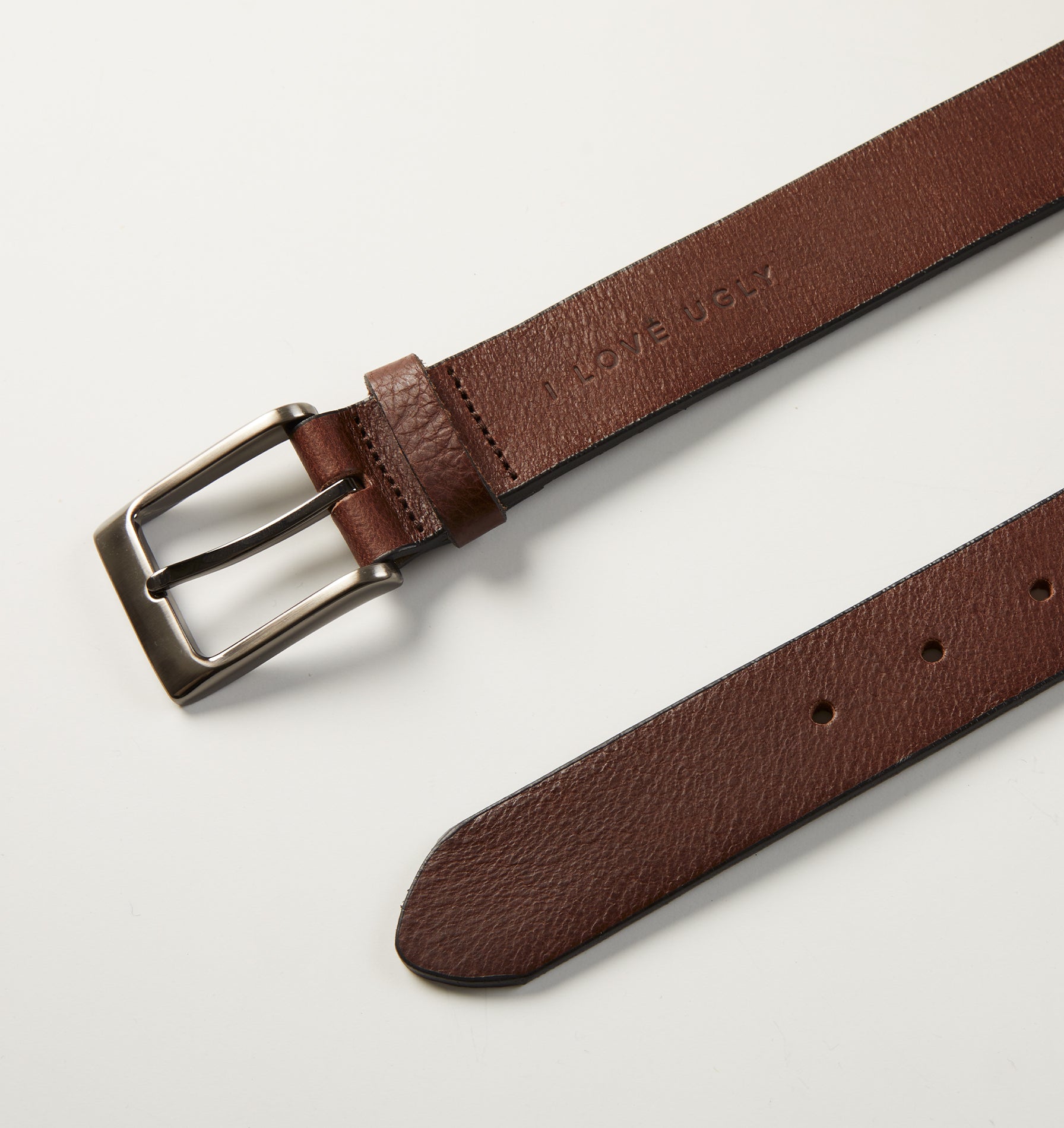 Wallace Belt - Dark Brown