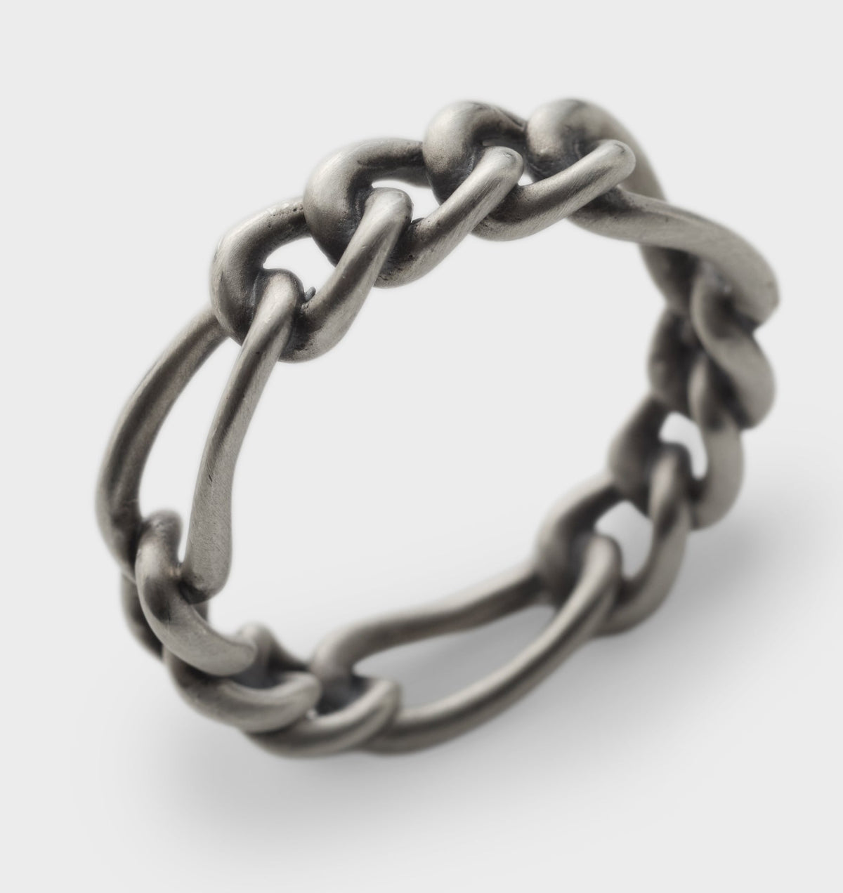 Irregular Chain Ring - Silver