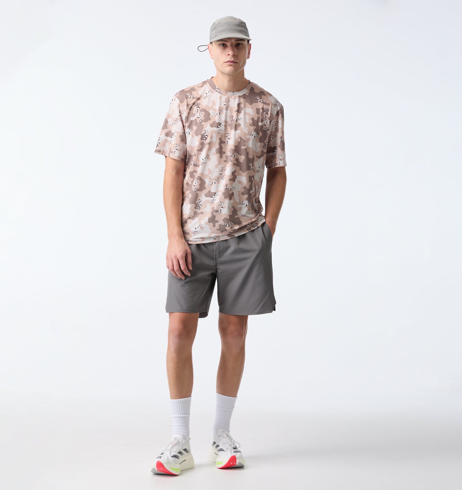 Active Classic Print Tee - Desert Camo