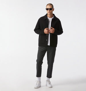 Slim Kobe Pant - Charcoal/Green Check