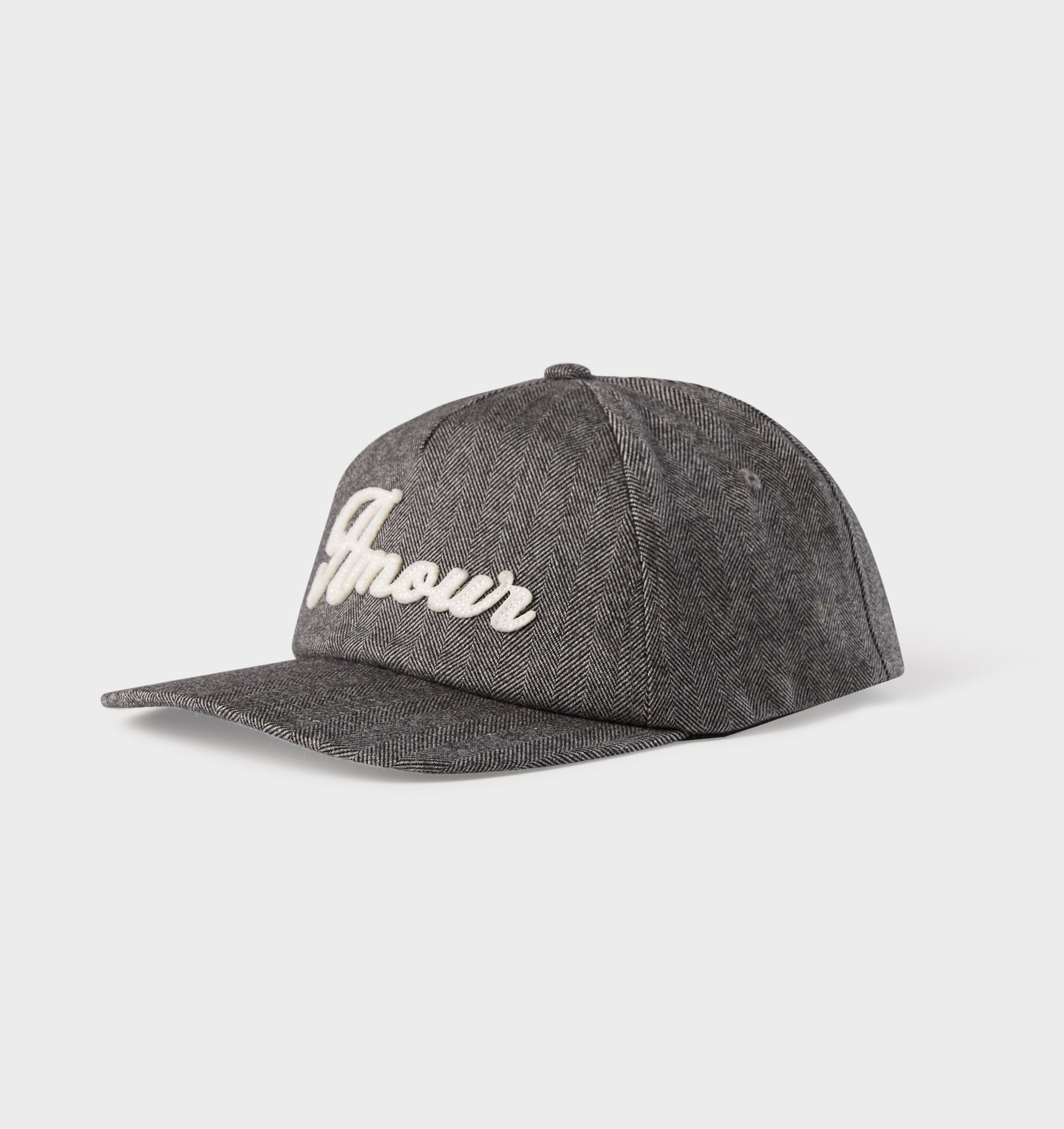 Amour Ryder Cap - Grey Herringbone