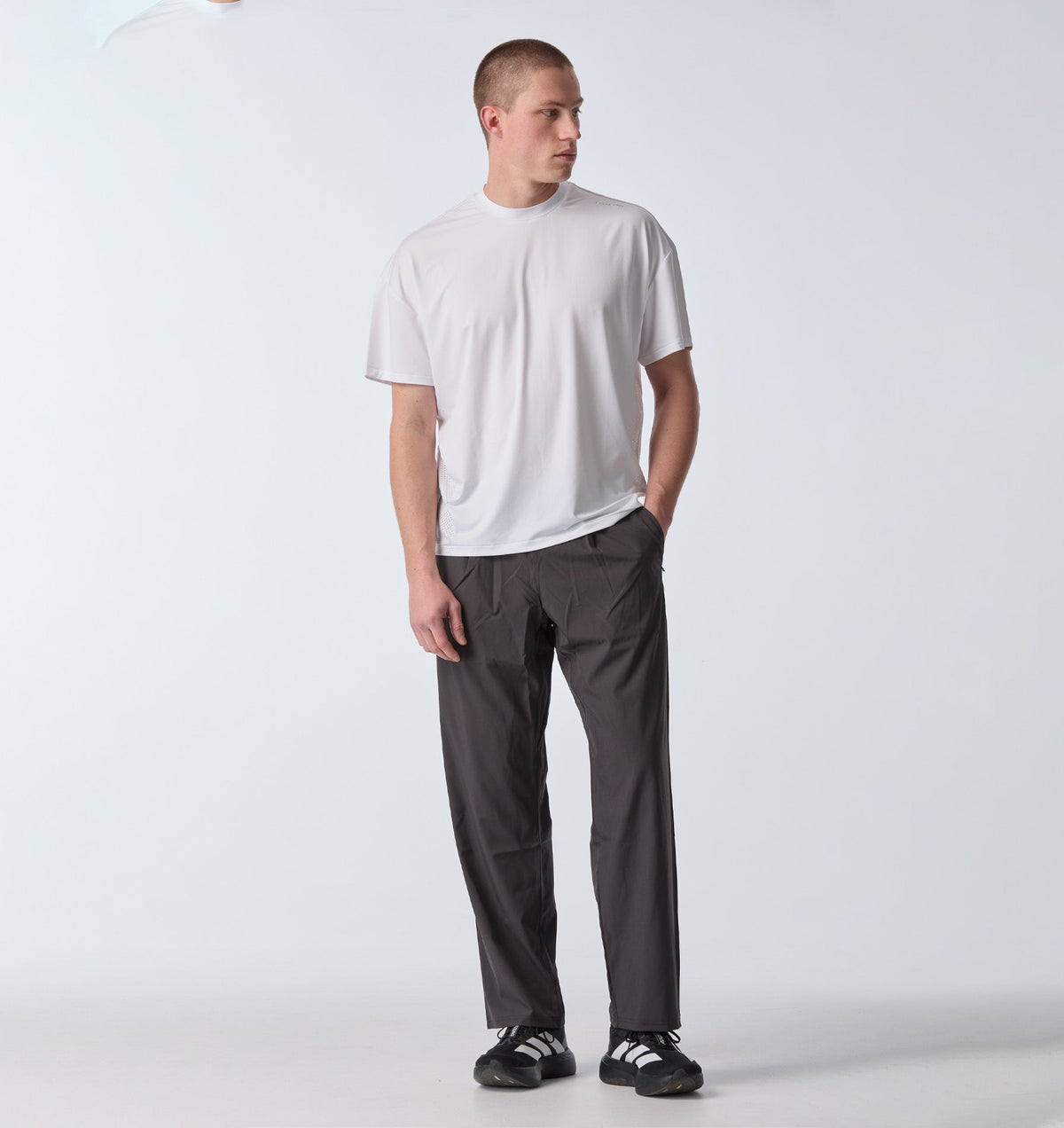 Active Wide Pant - Charcoal