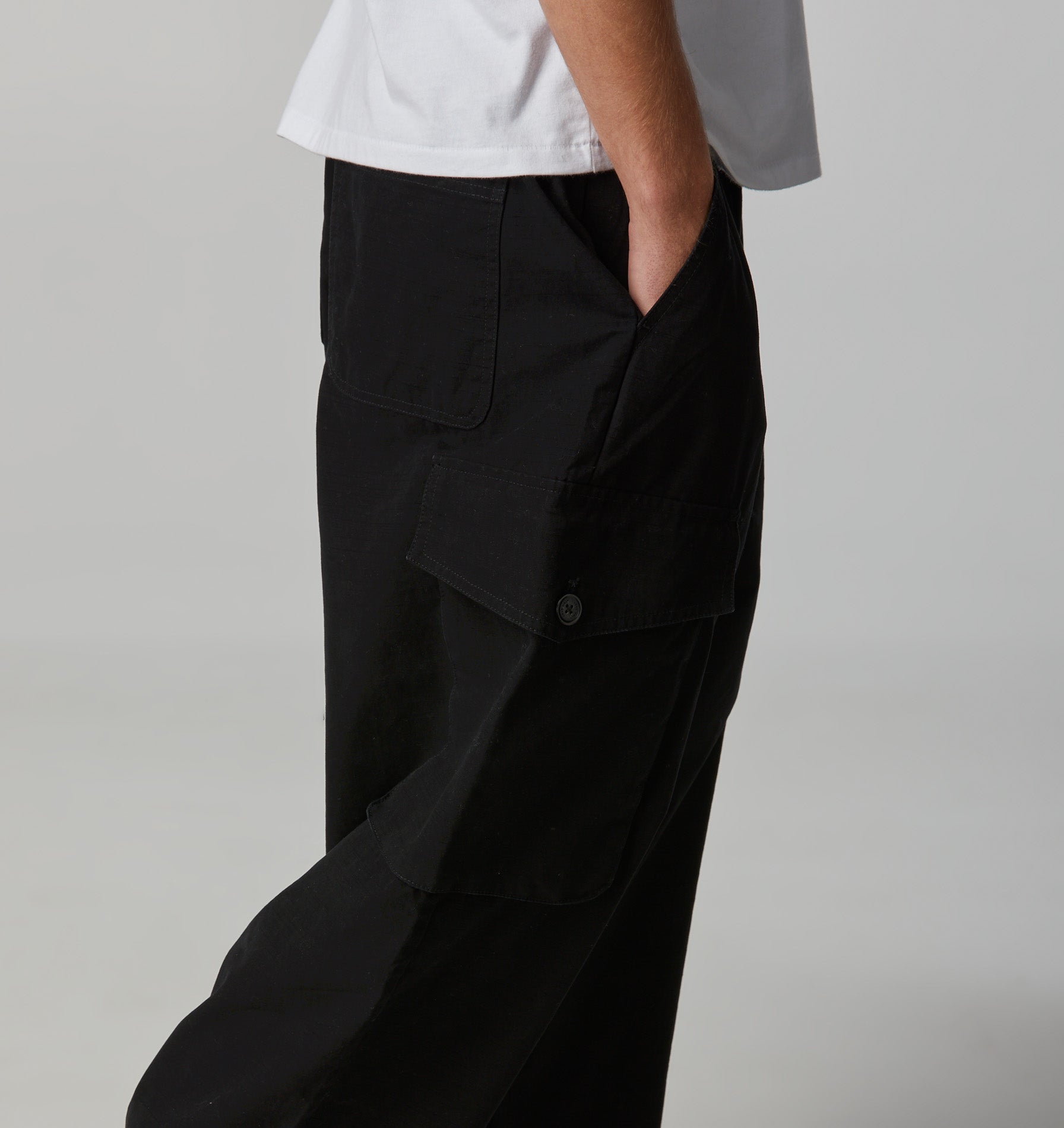 Ezekiel Cargo Pant - Black