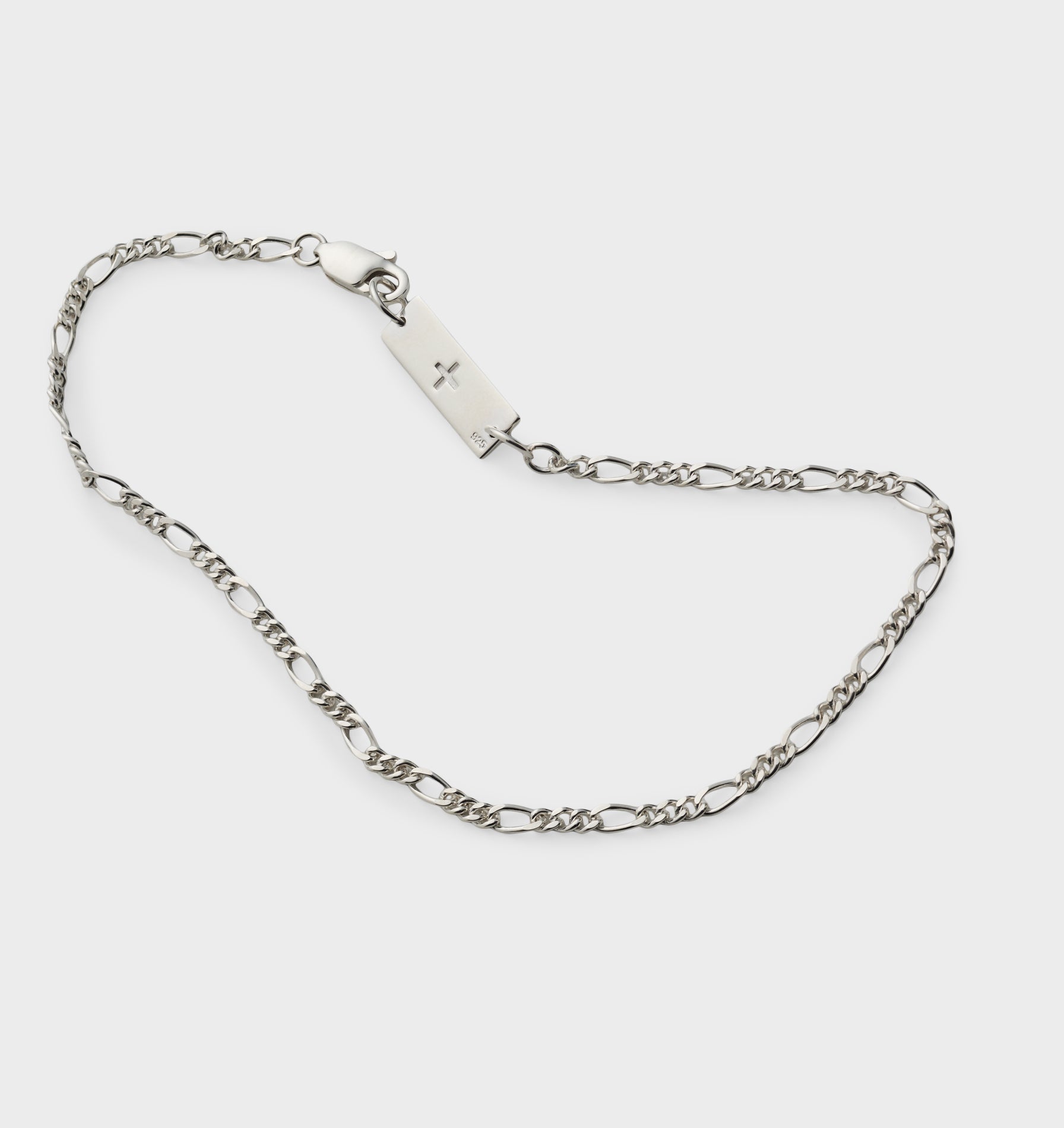 Irregular Linked Bracelet - Silver