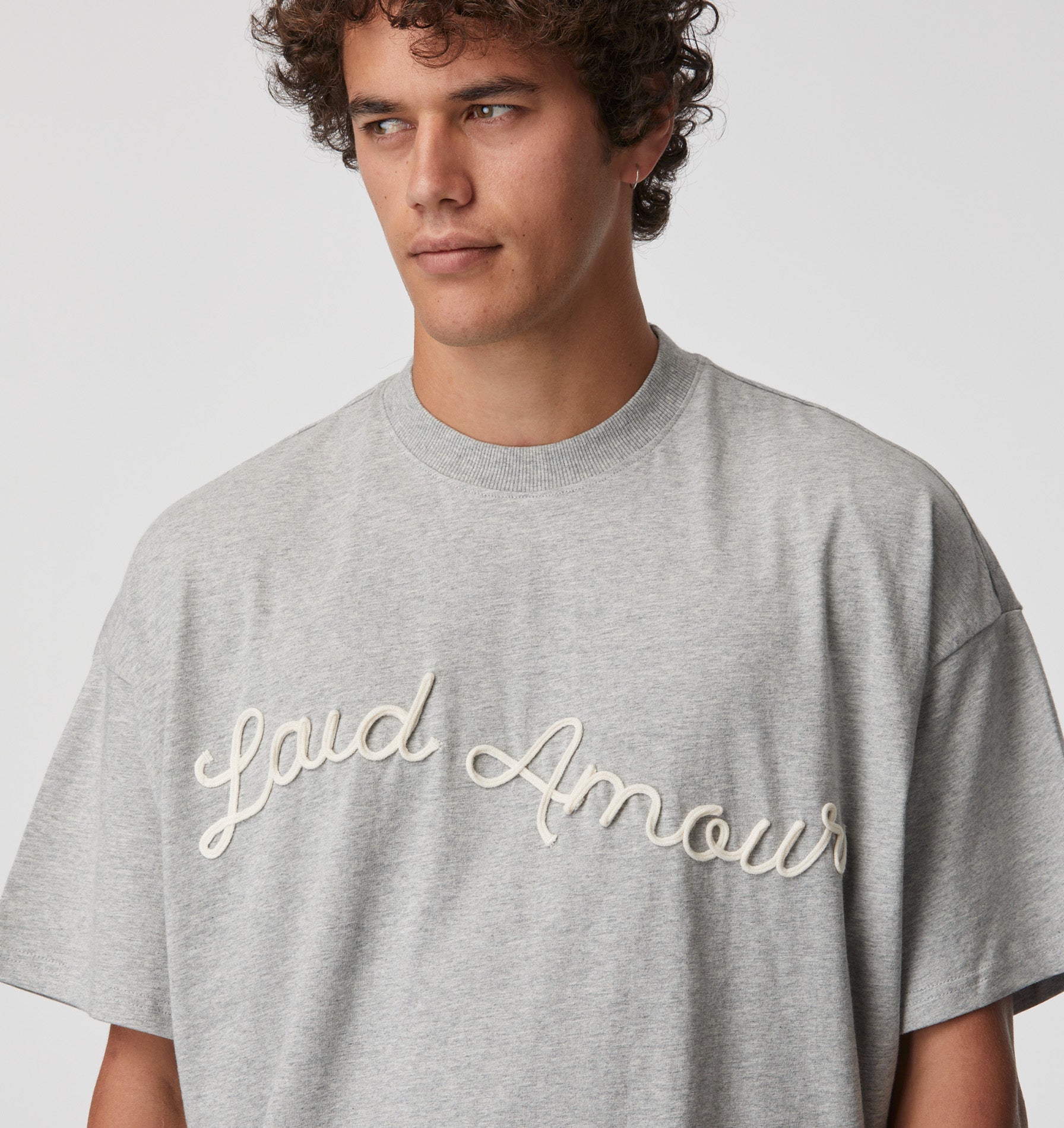 Rope Box Tee - Vintage Grey