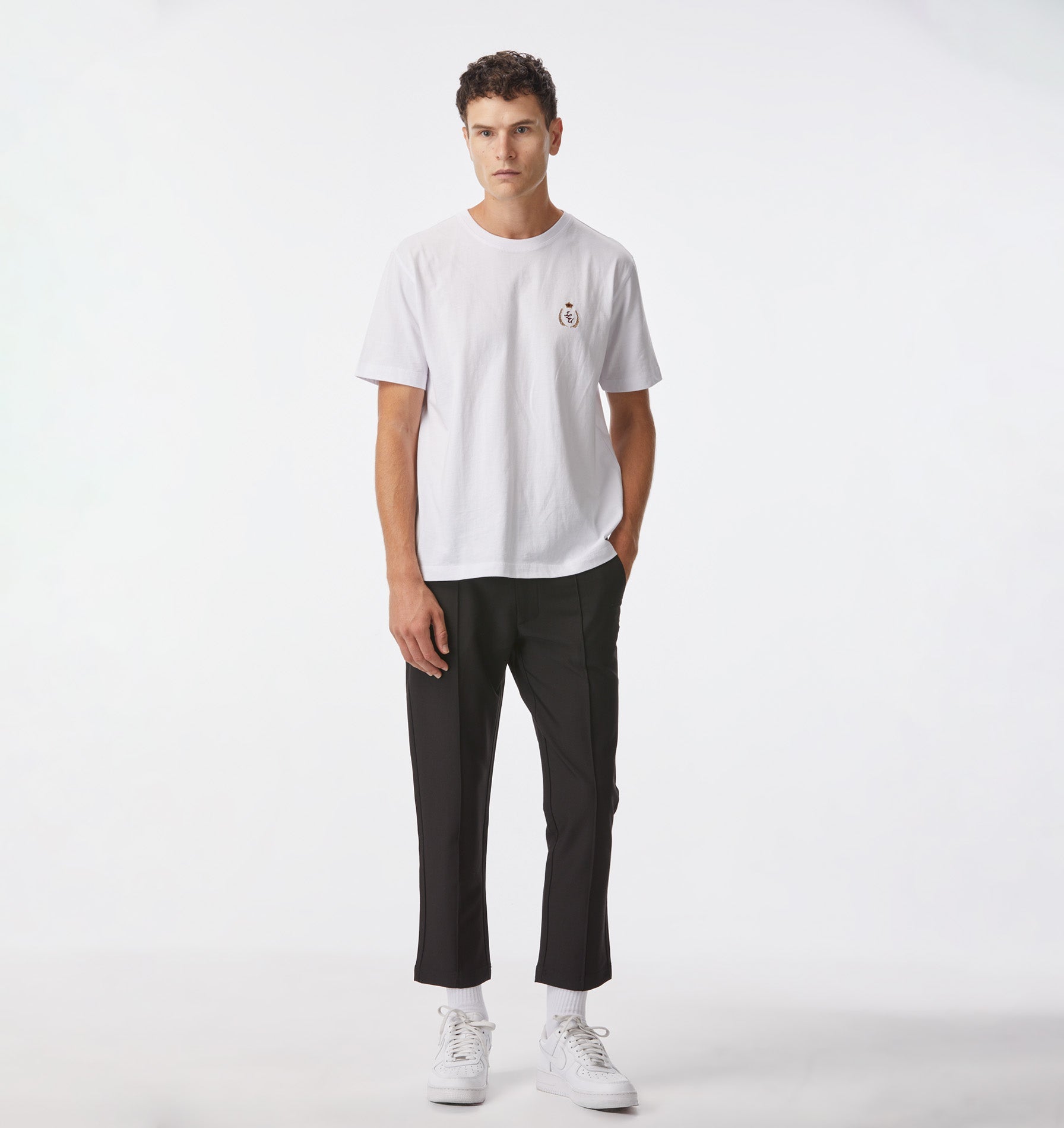 Crest Jeremy Slim Tee - White