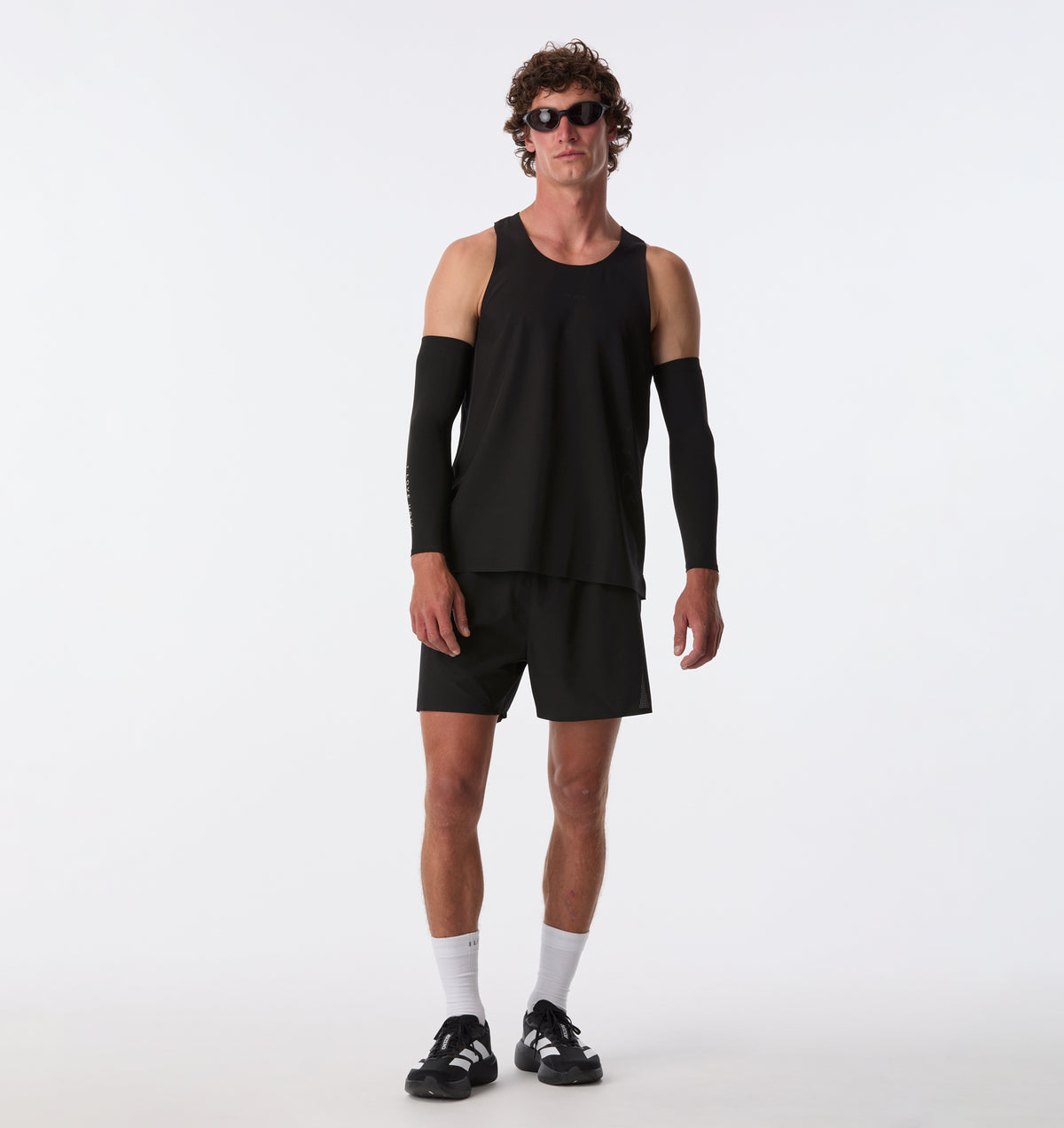 Active 4.5 Inch Run Short - Black