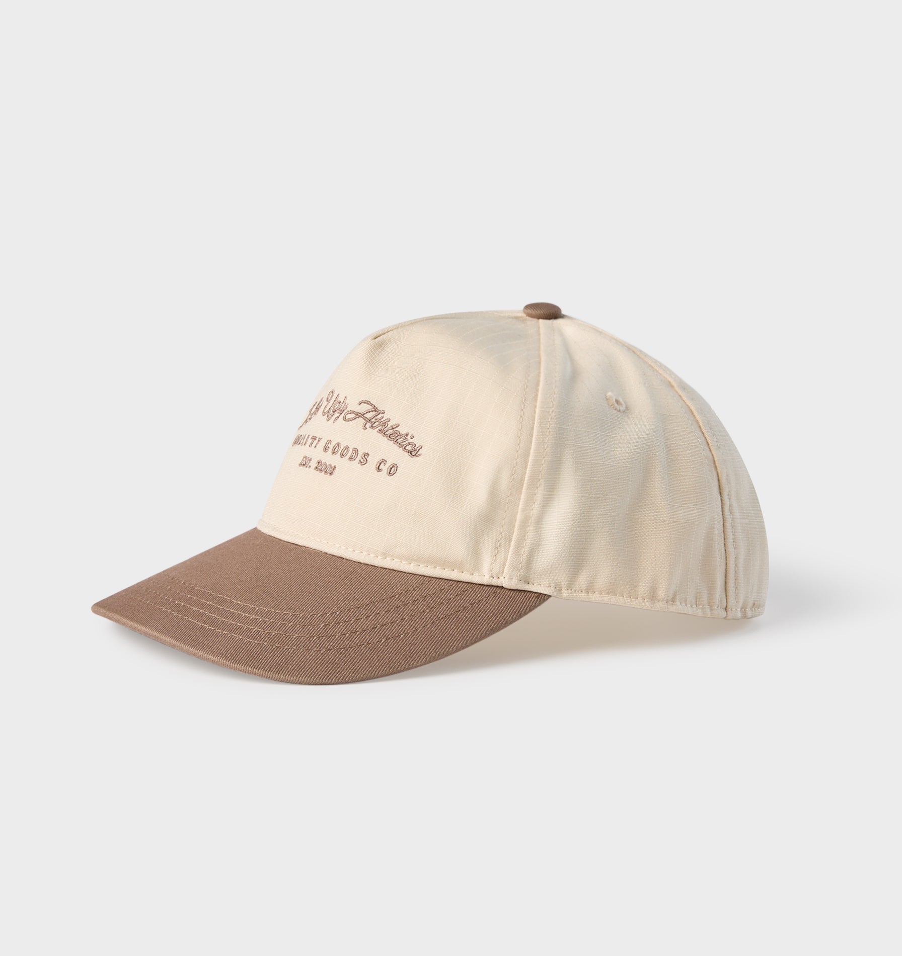 Athletics Maverick Cap - Off White/ Taupe