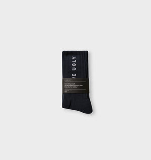Big Logo Sock - Midnight Navy